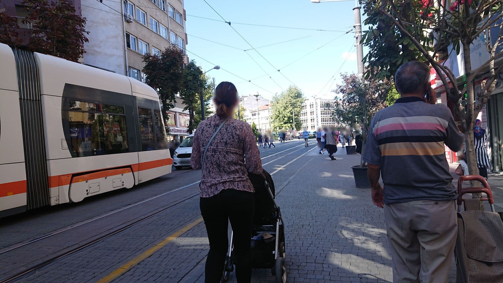 Street view near Hotel Drusilya, Eskişehir — © kubikanber (CC BY-SA · Mapillary)