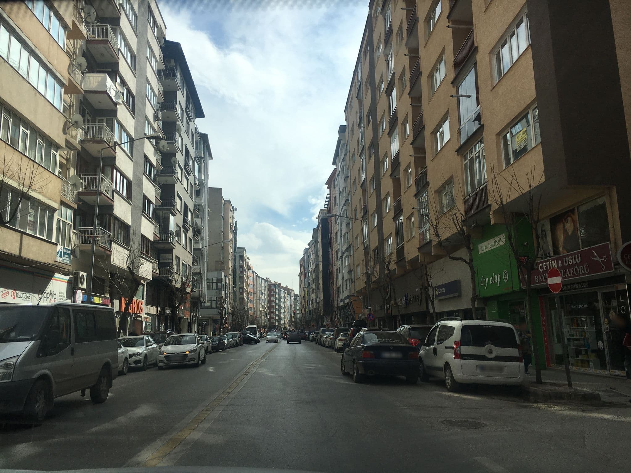 Street view near Tymdris Otel, Eskişehir — © semi (CC BY-SA · Mapillary)