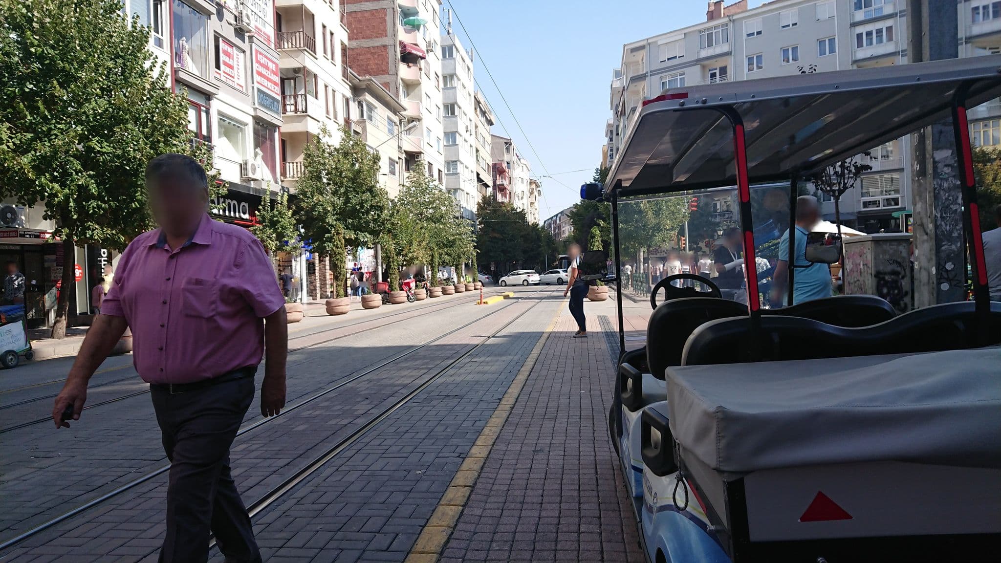 Street view near aslan otel, Eskişehir — © kubikanber (CC BY-SA · Mapillary)
