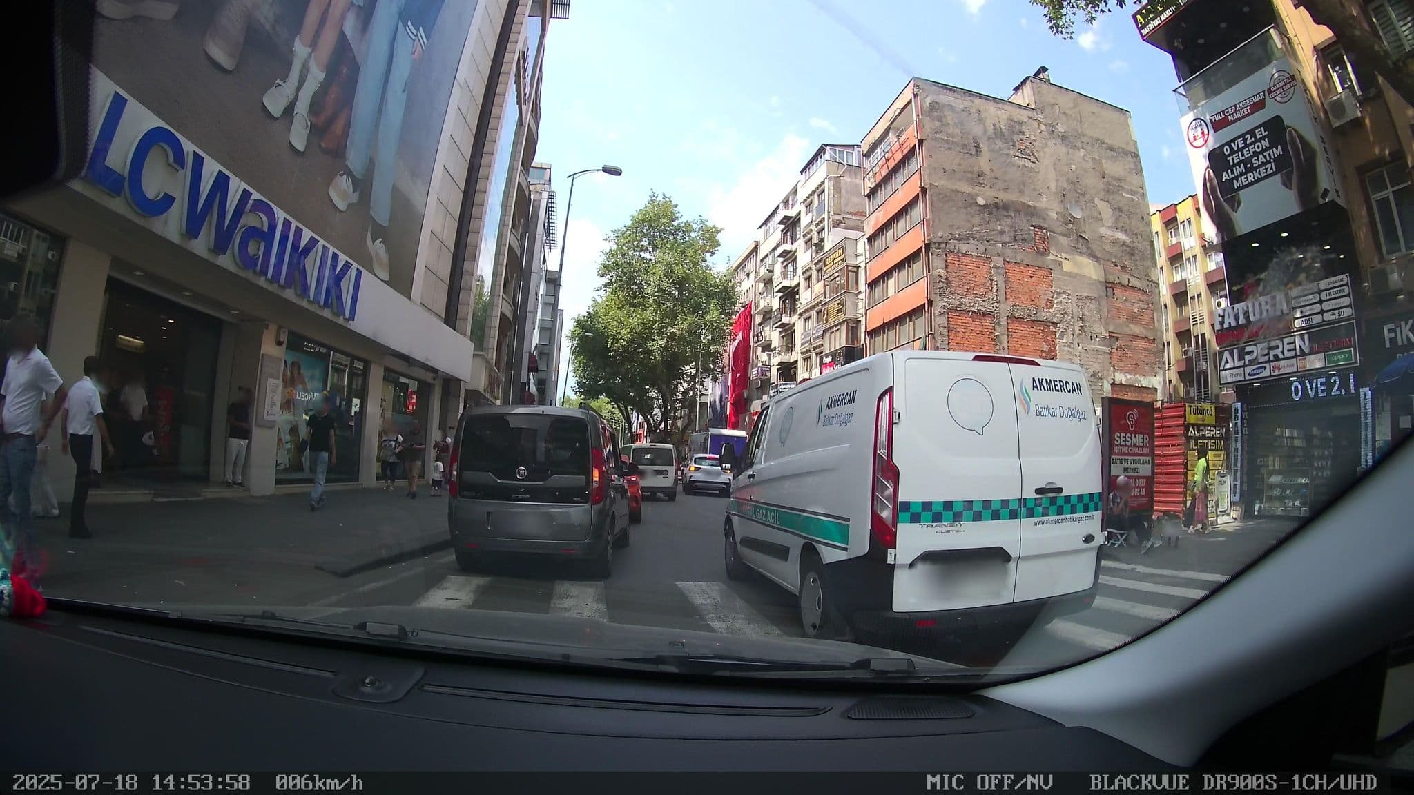 Street view near Hotel Ay, Zonguldak — © Zafer (CC BY-SA · Mapillary)
