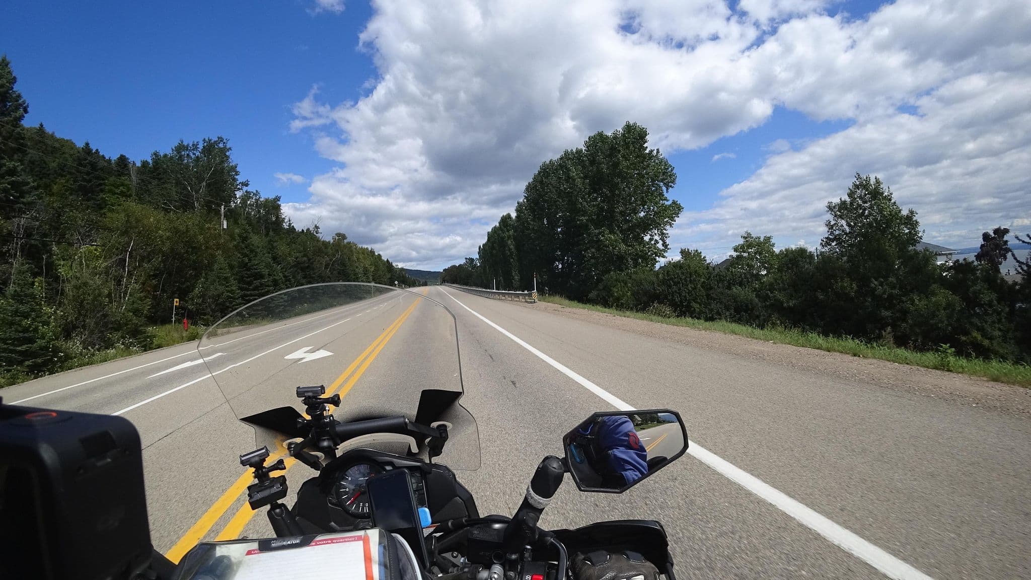 Street view near Gîte la Tourelle du Cap, La Malbaie — © michelcouturemotomcm (CC BY-SA · Mapillary)