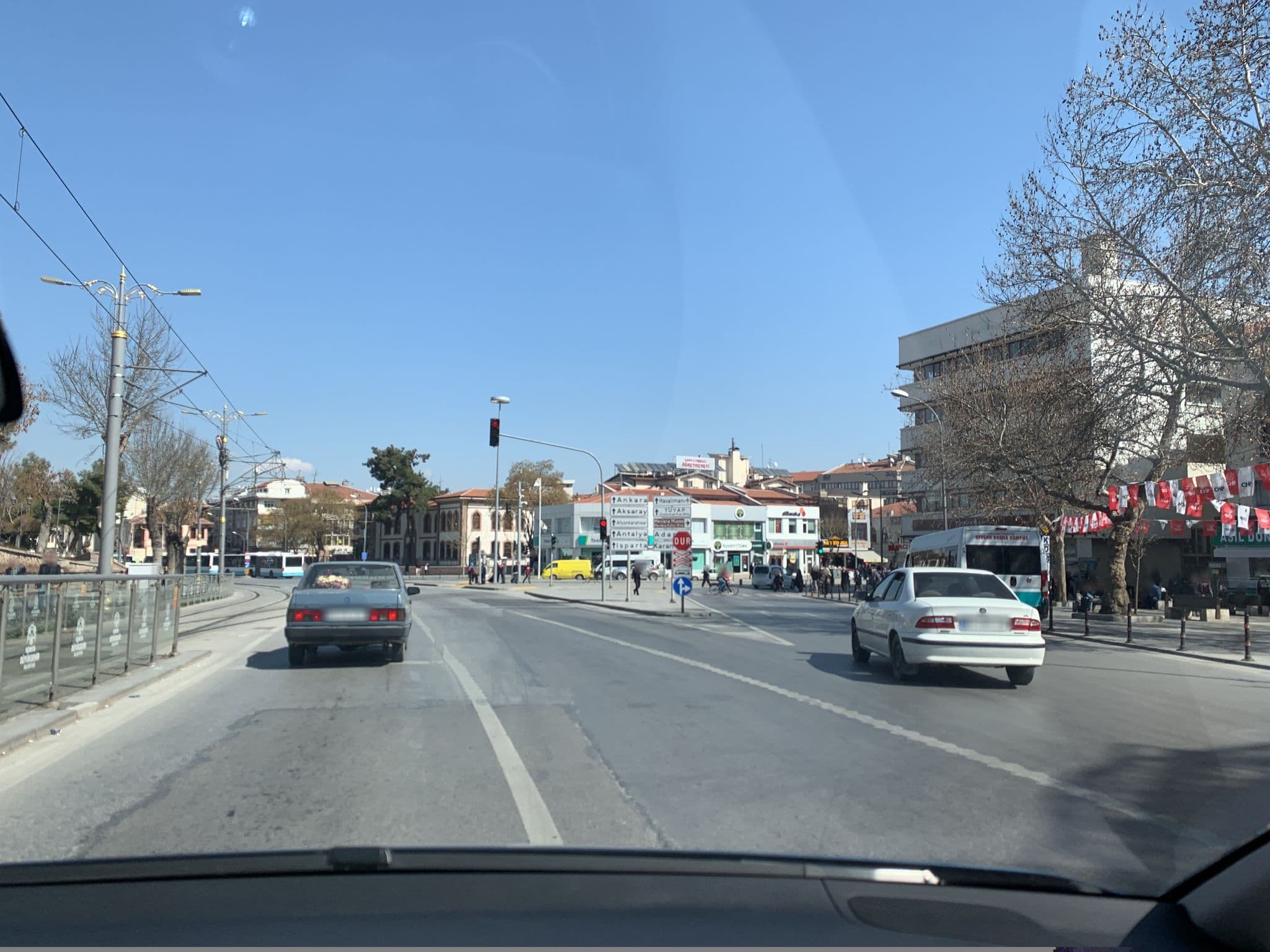 Street view near Meram Park Otel Konya, Konya — © empty (CC BY-SA · Mapillary)