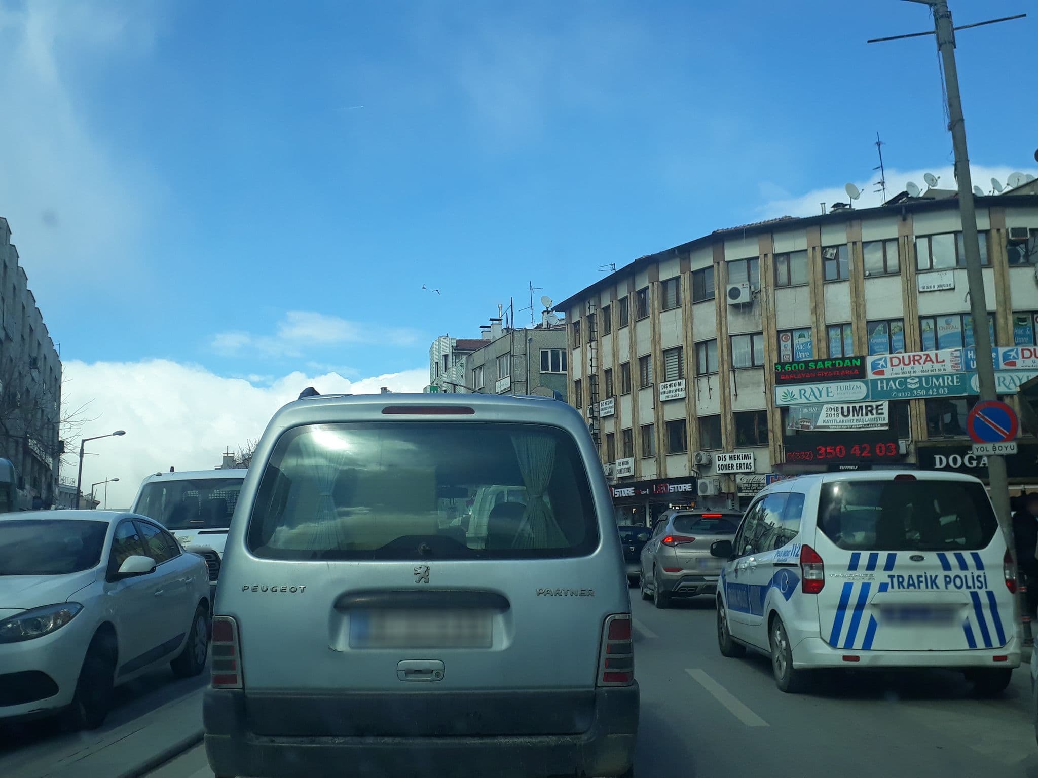 Street view near Gabroyal Otel, Konya — © furkan (CC BY-SA · Mapillary)