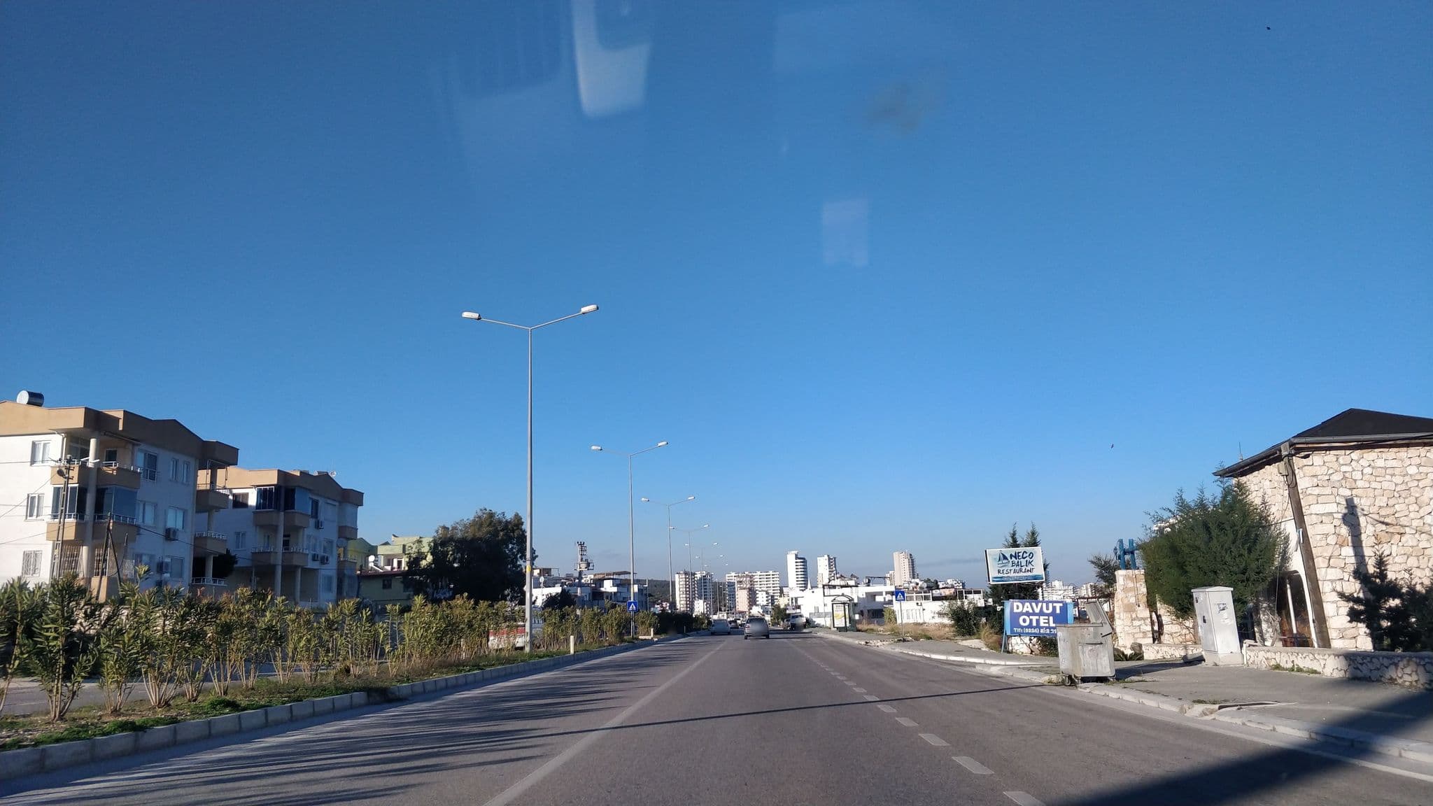 Street view near Davut Hotel, Kızkalesi — © kasar (CC BY-SA · Mapillary)