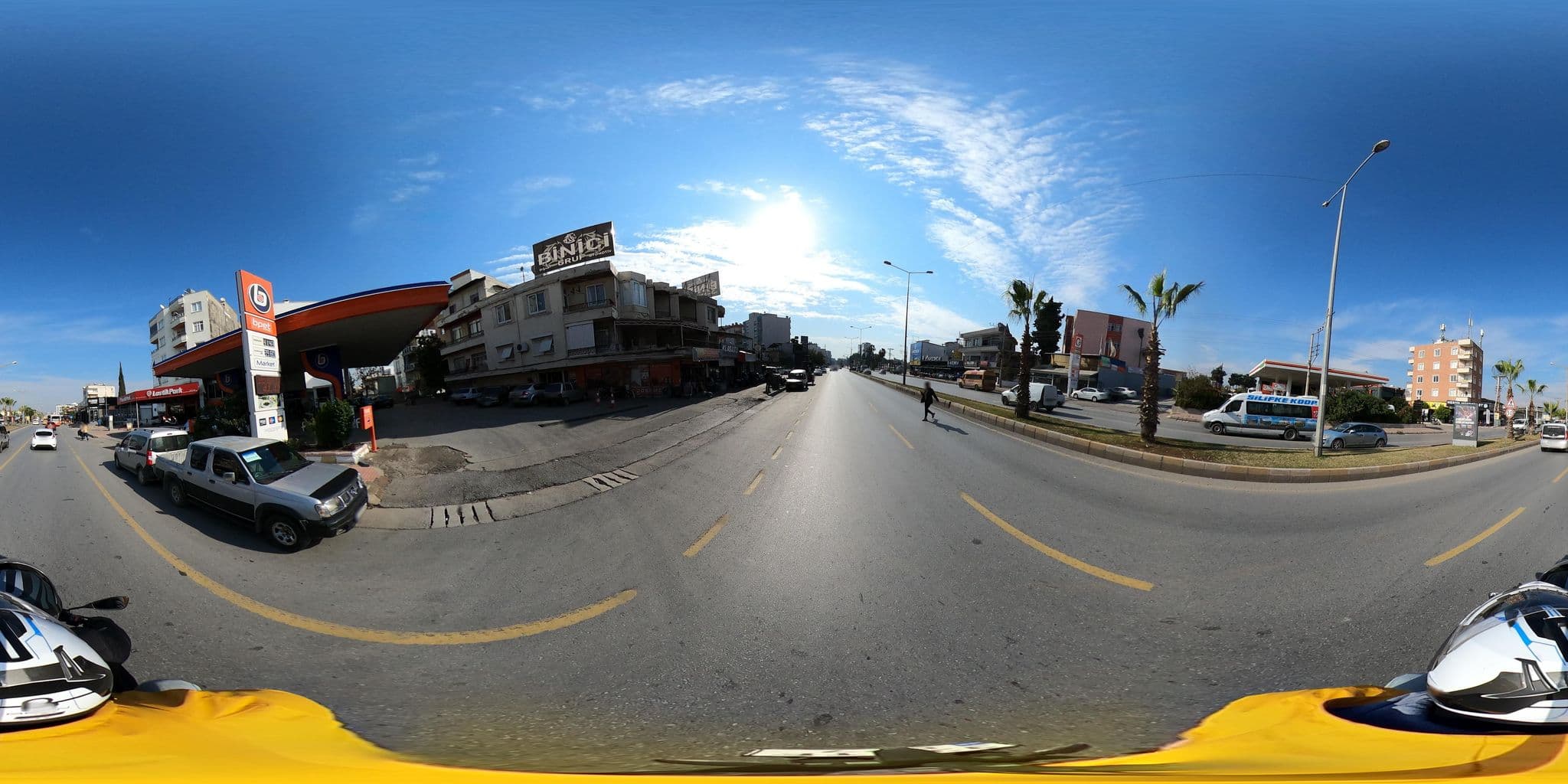 Street view near Mersin Hilton, Mersin — © PalmCity (CC BY-SA · Mapillary)
