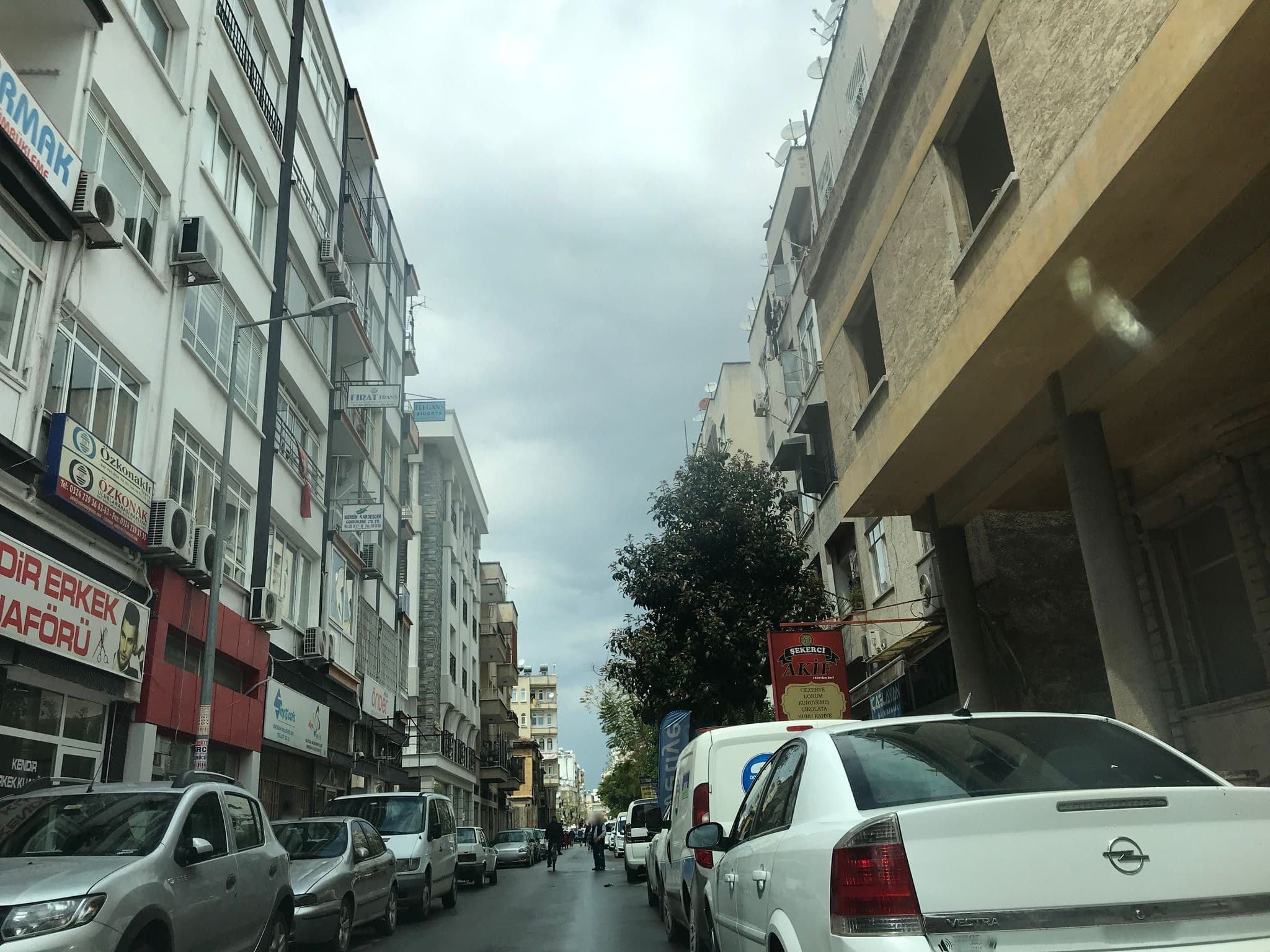 Street view near Dicle Group & Atlantik Transport, Mersin — © hderinoz (CC BY-SA · Mapillary)