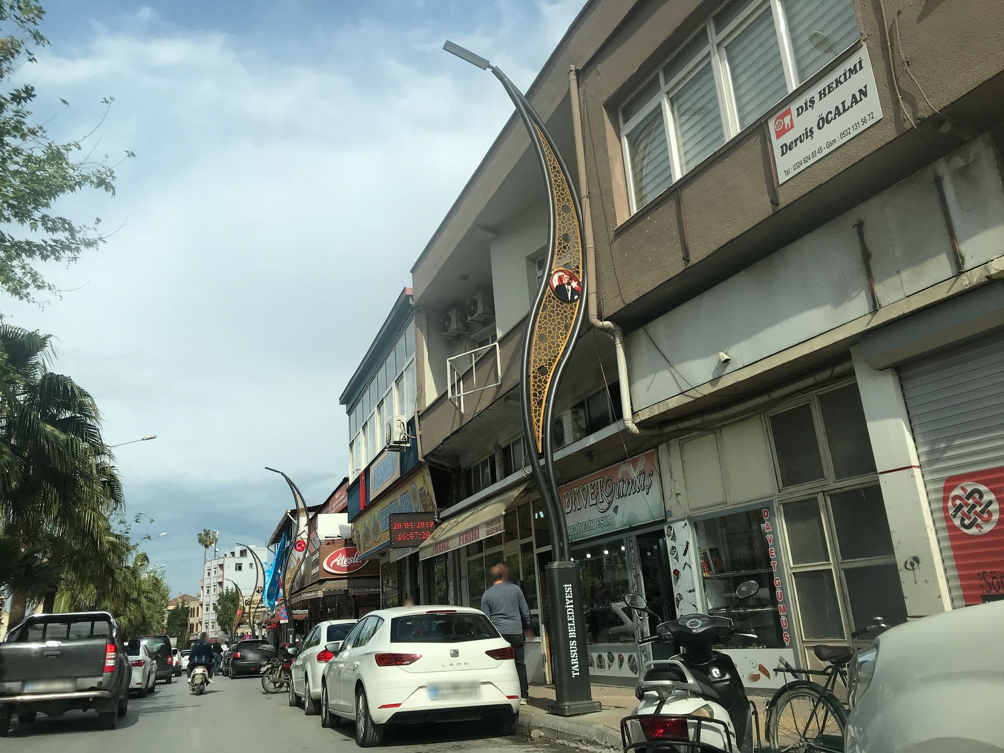 Street view near Zorbaz Oteli, Tarsus — © hderinoz (CC BY-SA · Mapillary)