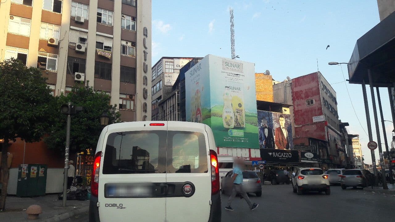 Street view near adana küçük saat oteli, Adana — © harunuz (CC BY-SA · Mapillary)