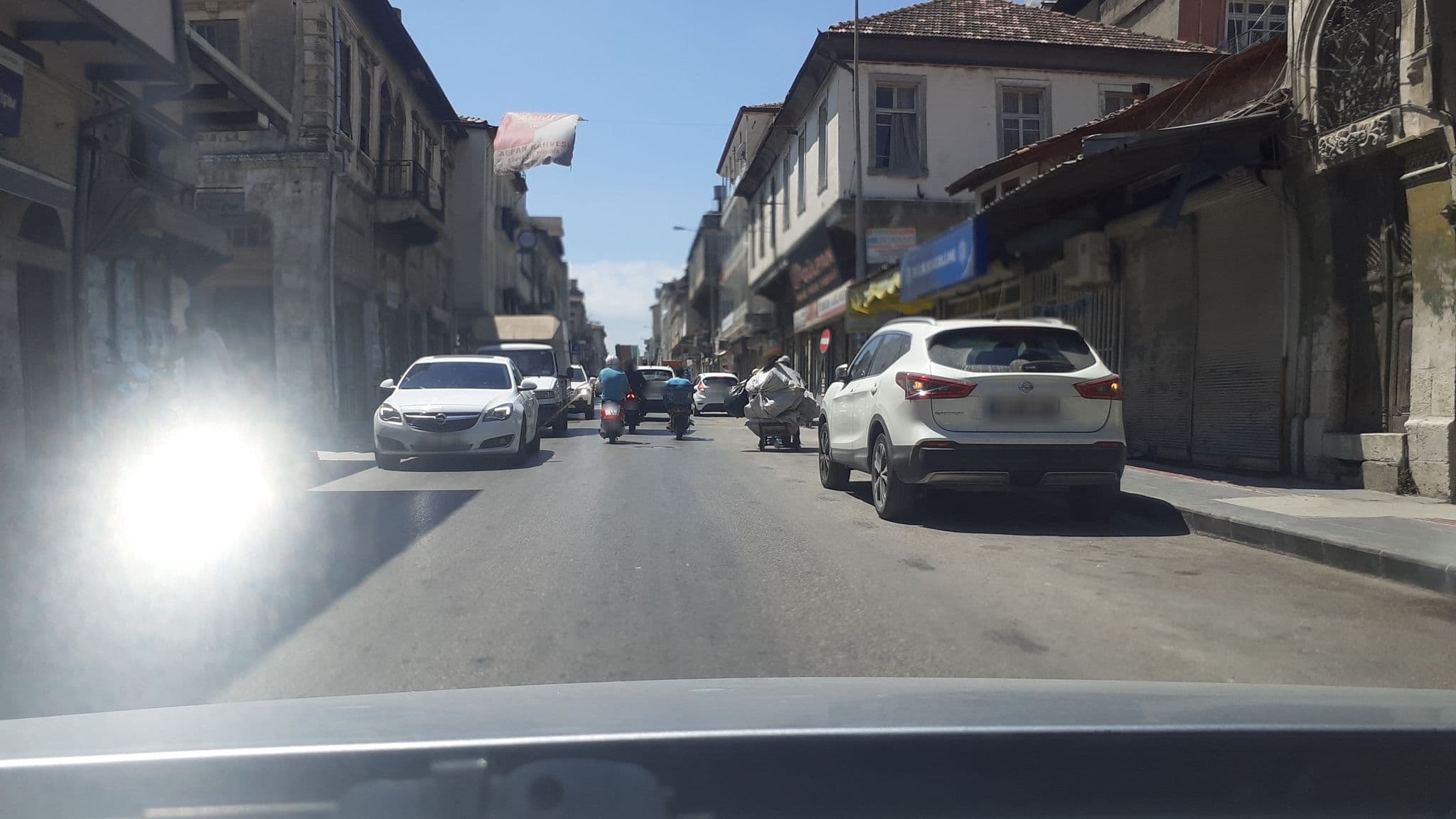 Street view near Affan Boutique Hotel, Antakya — © ahmettsafaa (CC BY-SA · Mapillary)