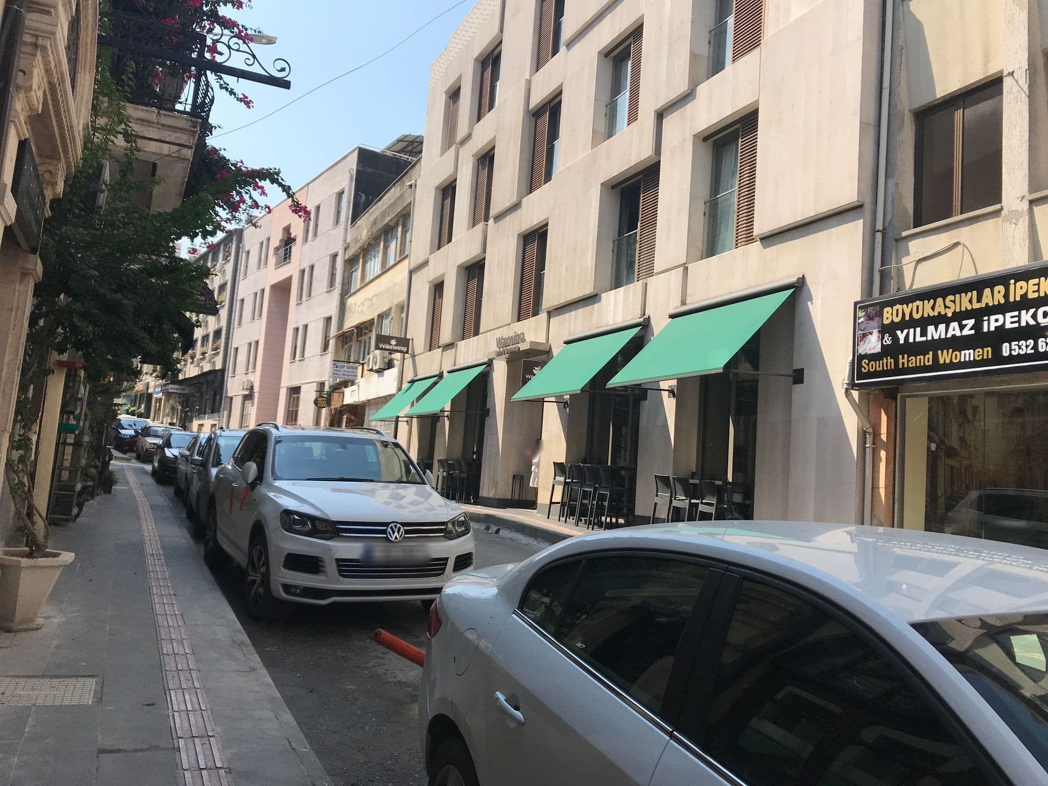 Street view near The Liwan Hotel, Antakya — © ferahkoksal (CC BY-SA · Mapillary)
