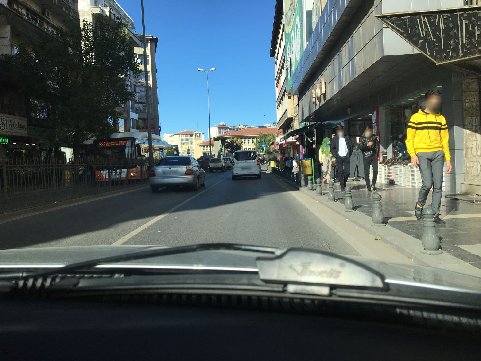 Street view near Hotel Kaleli, Gaziantep — © bayram44 (CC BY-SA · Mapillary)