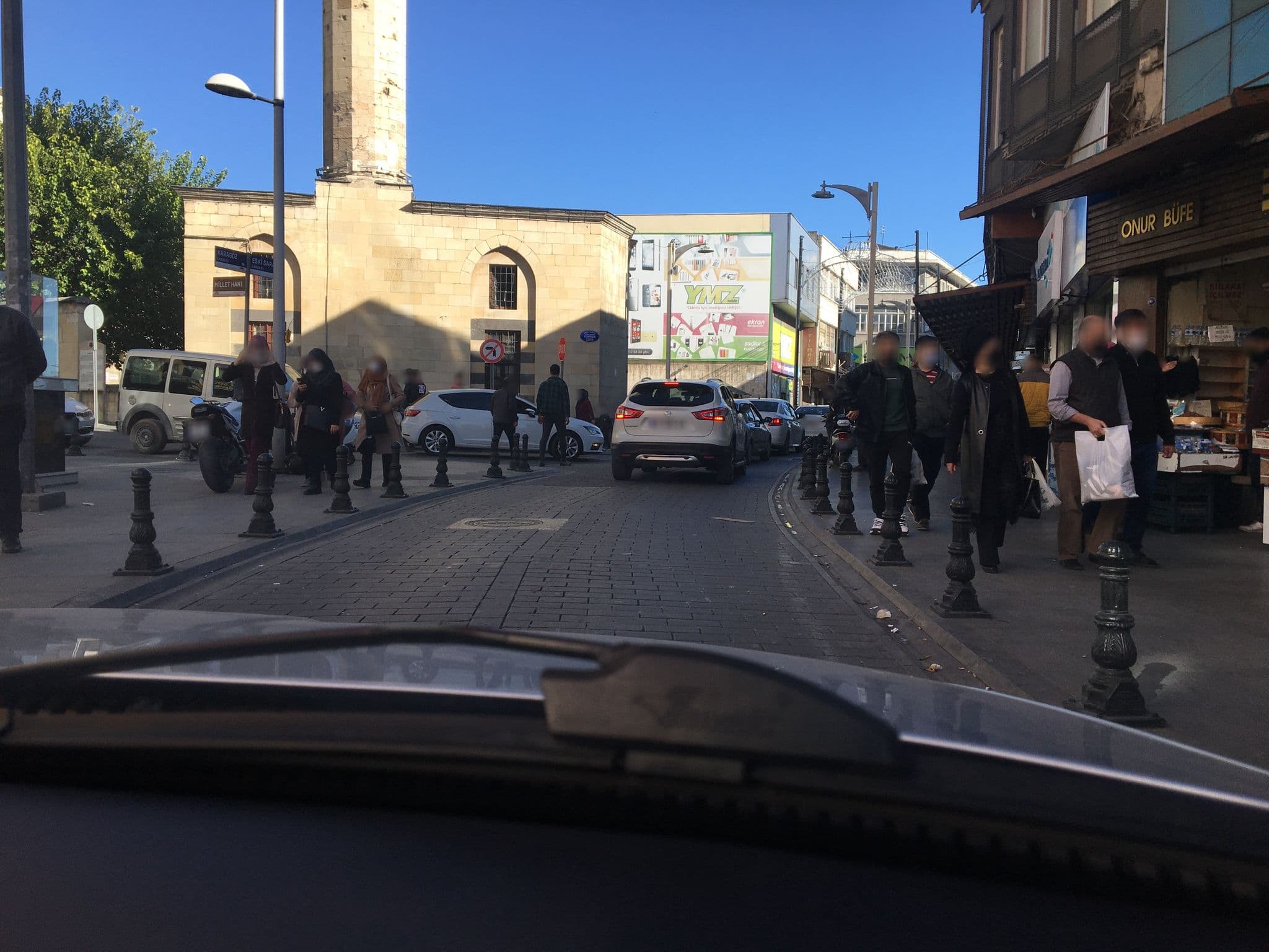 Street view near Petek Otel, Gaziantep — © bayram44 (CC BY-SA · Mapillary)