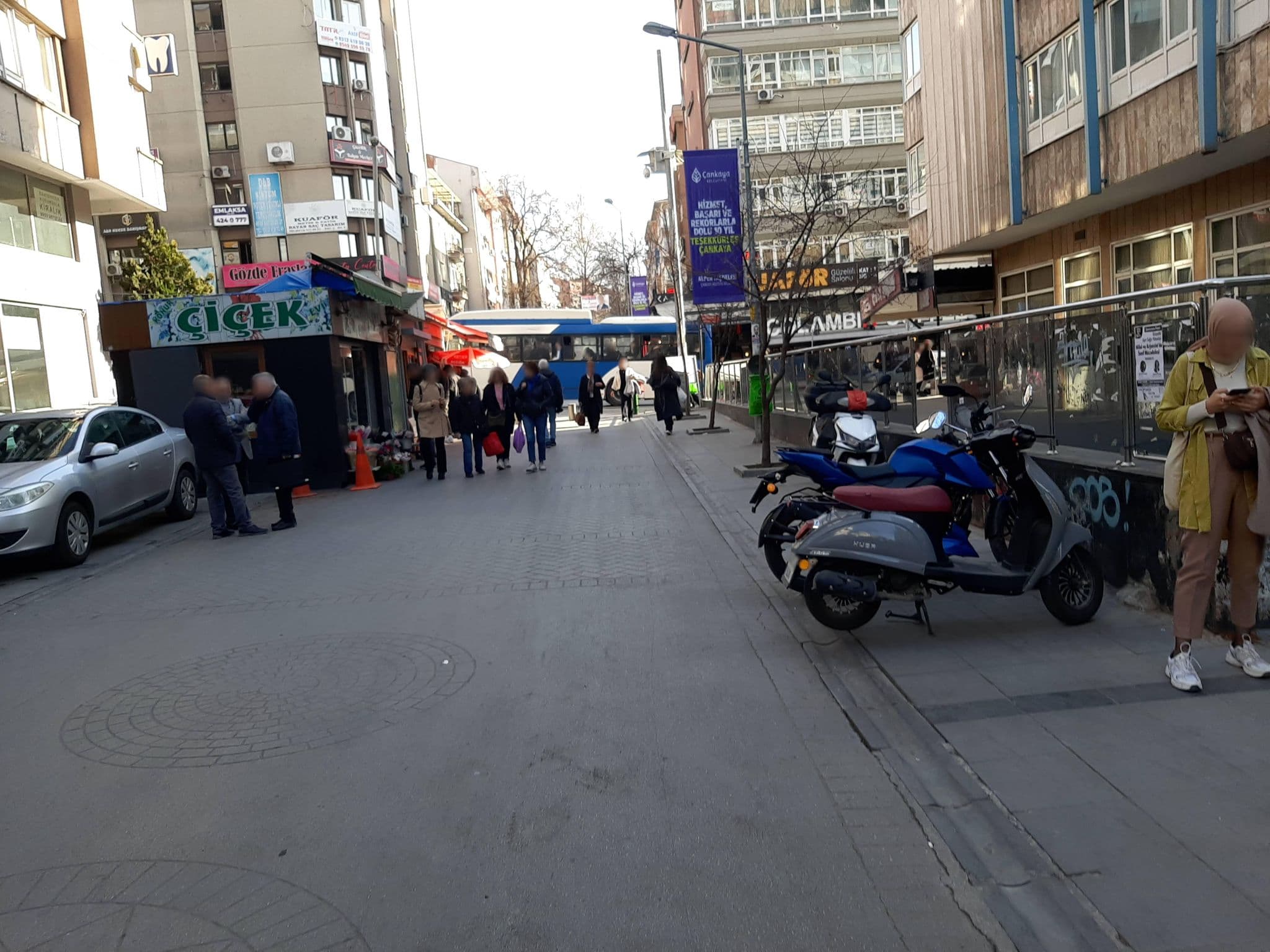 Street view near Ersan Otel, Ankara — © BeronTheColossus (CC BY-SA · Mapillary)
