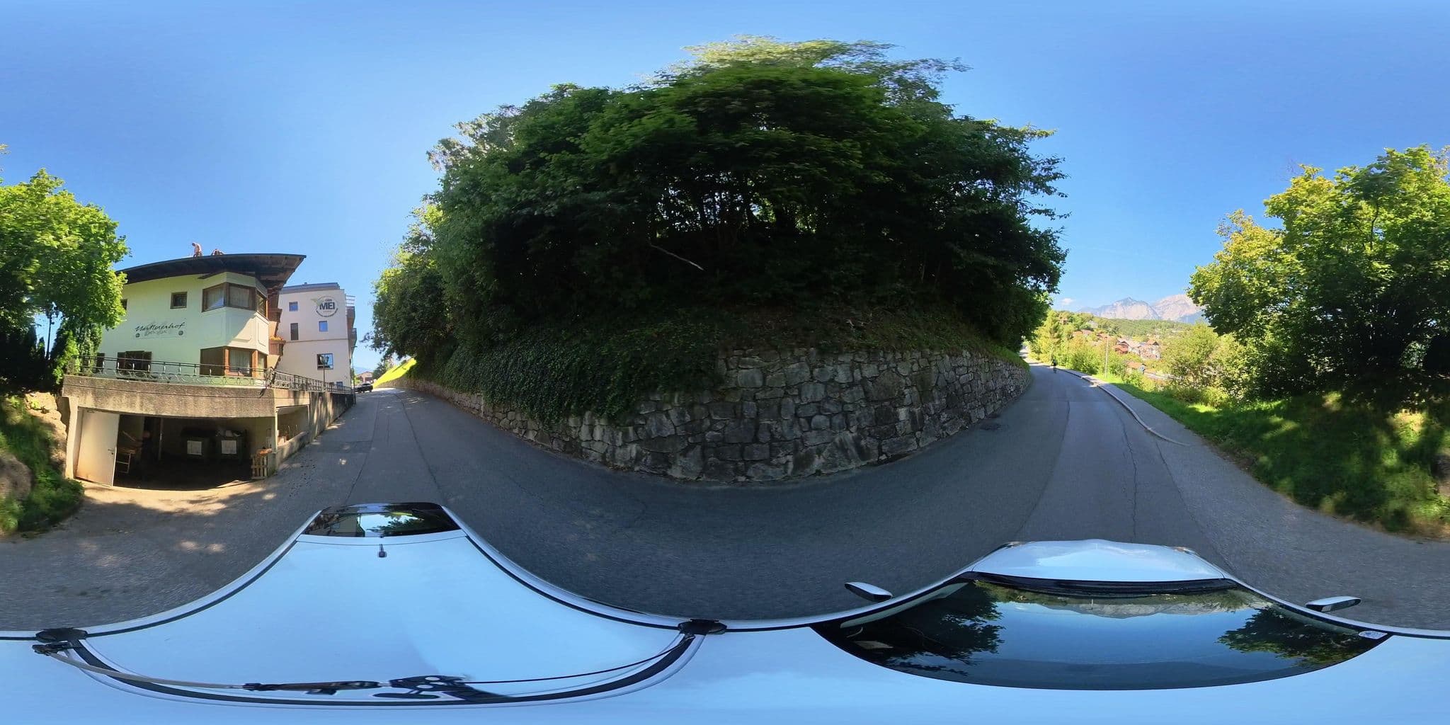 Street view near Pension Muttererhof, Natters — © osmplus_org (CC BY-SA · Mapillary)