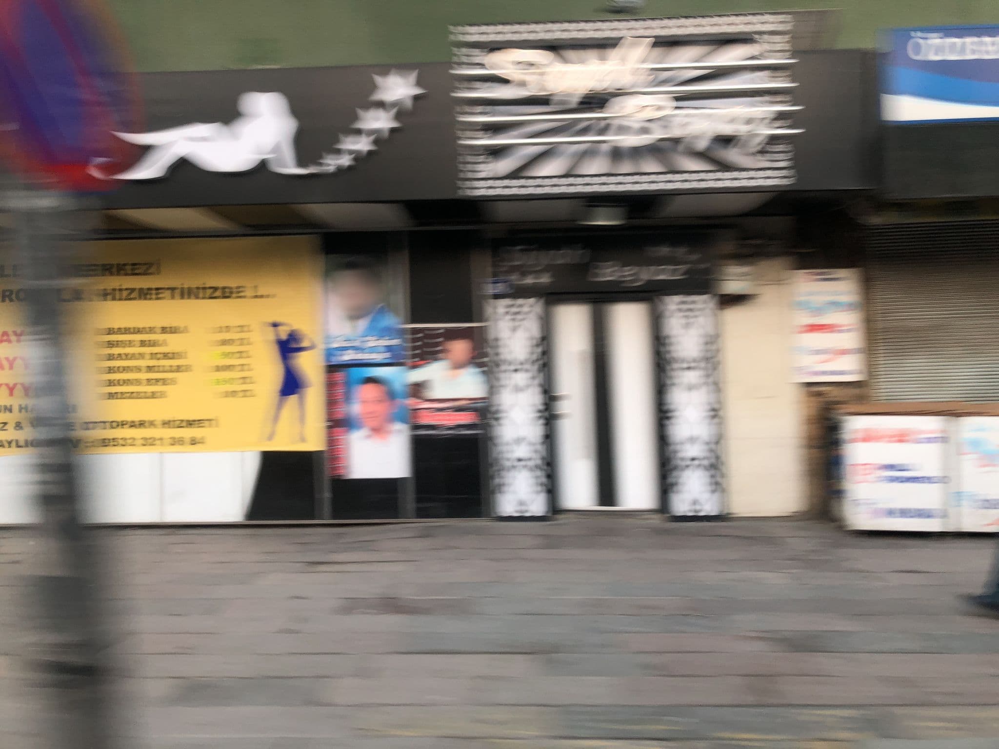 Street view near Ankara HiltonSA Hotel, Mebusevleri — © mapman66 (CC BY-SA · Mapillary)