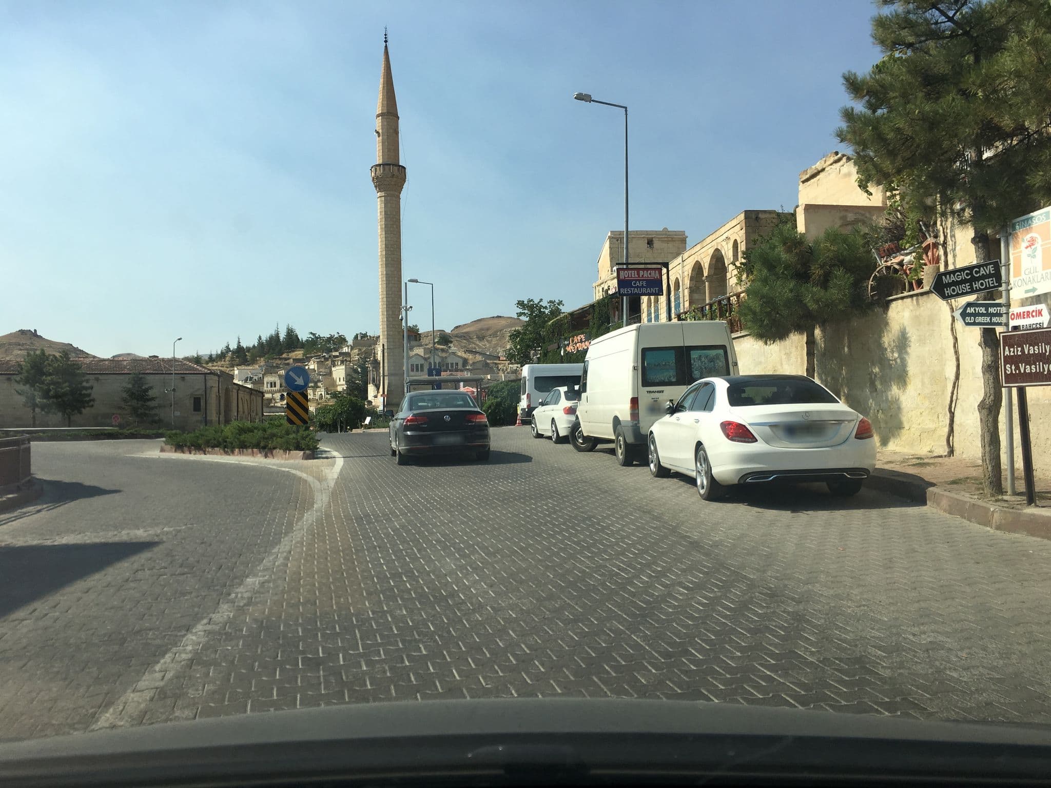 Street view near Pacha Hotel & Restaurant, Ürgüp — © empty (CC BY-SA · Mapillary)