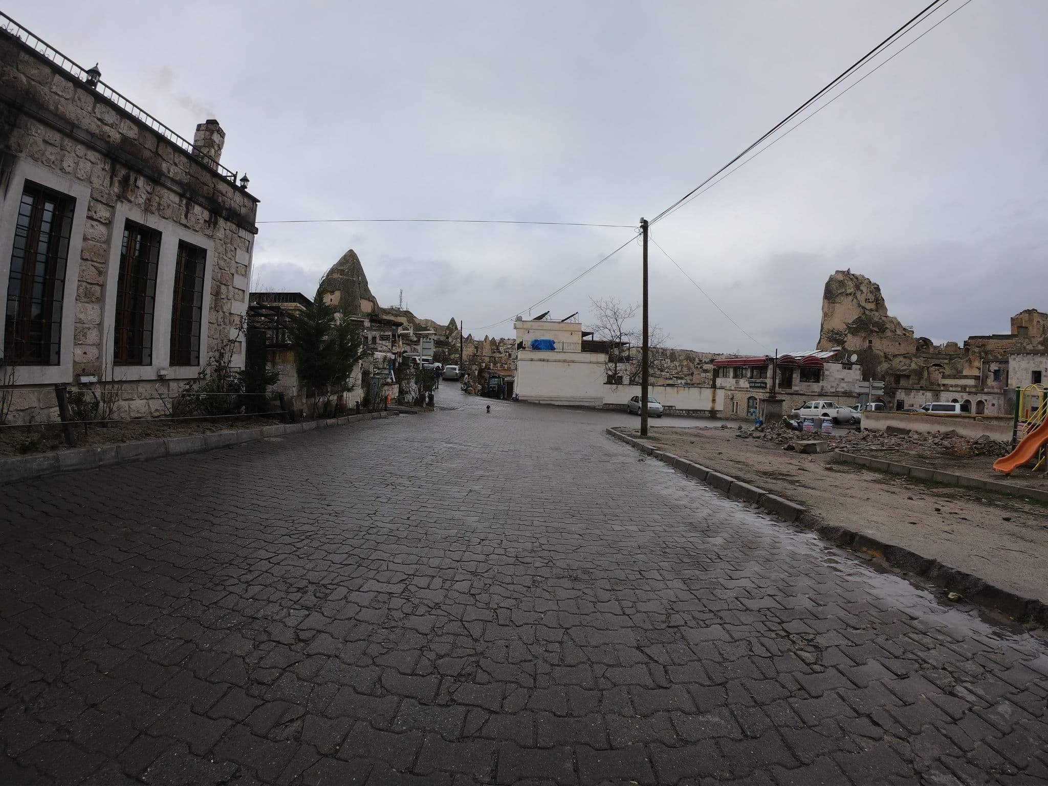 Street view near The Charming Cave Hotel & Suites, Göreme — © chrisbeddow (CC BY-SA · Mapillary)