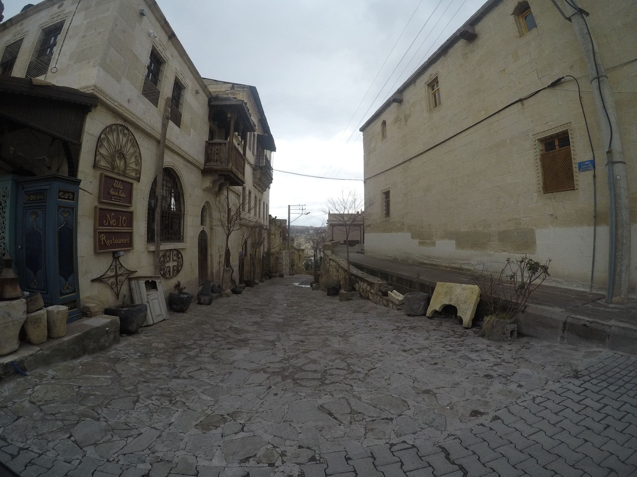 Street view near AlKaBriS Boutique Hotel, Göreme — © chrisbeddow (CC BY-SA · Mapillary)