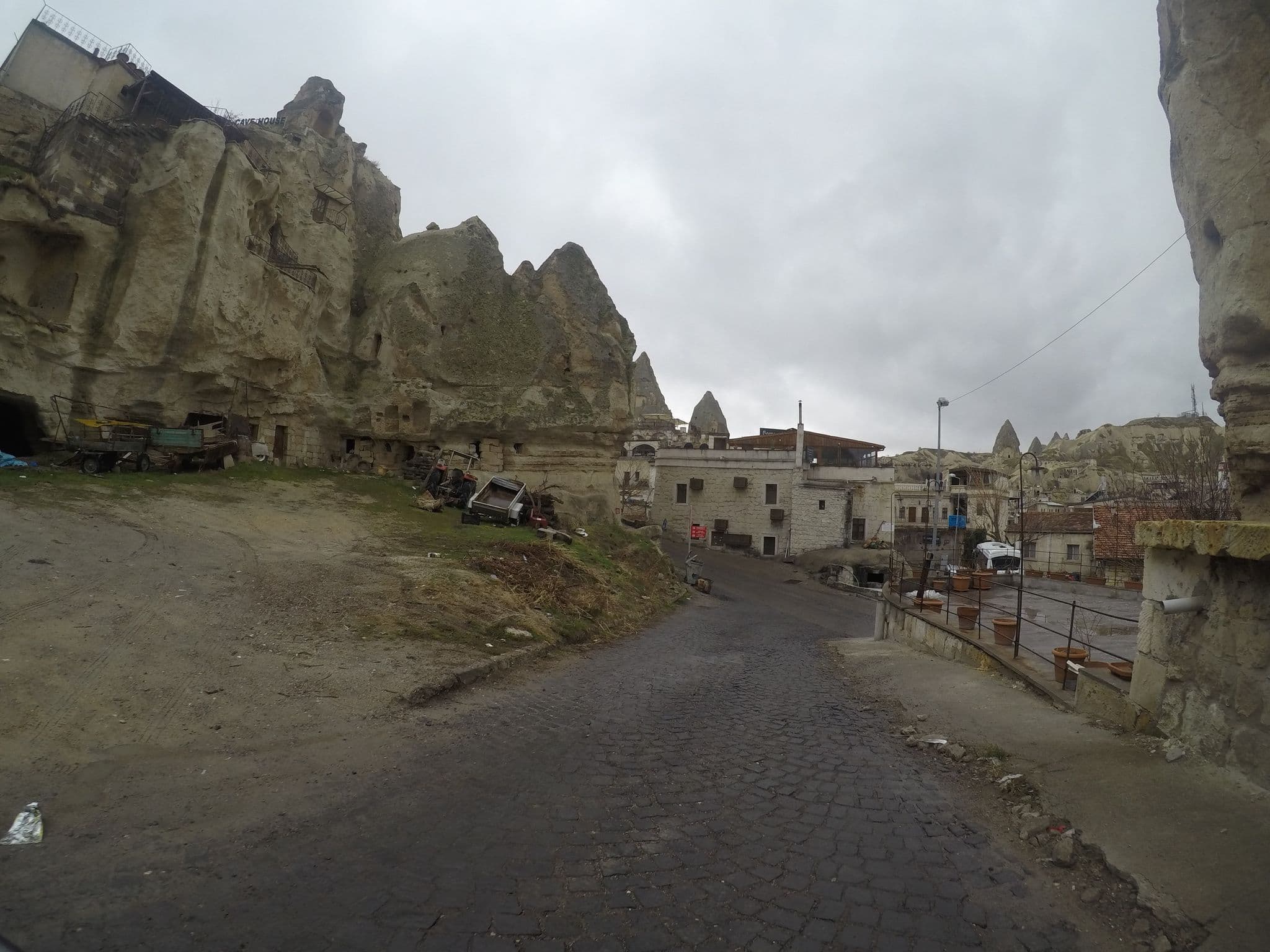 Street view near ErenBey Cave Hotel, Göreme — © chrisbeddow (CC BY-SA · Mapillary)