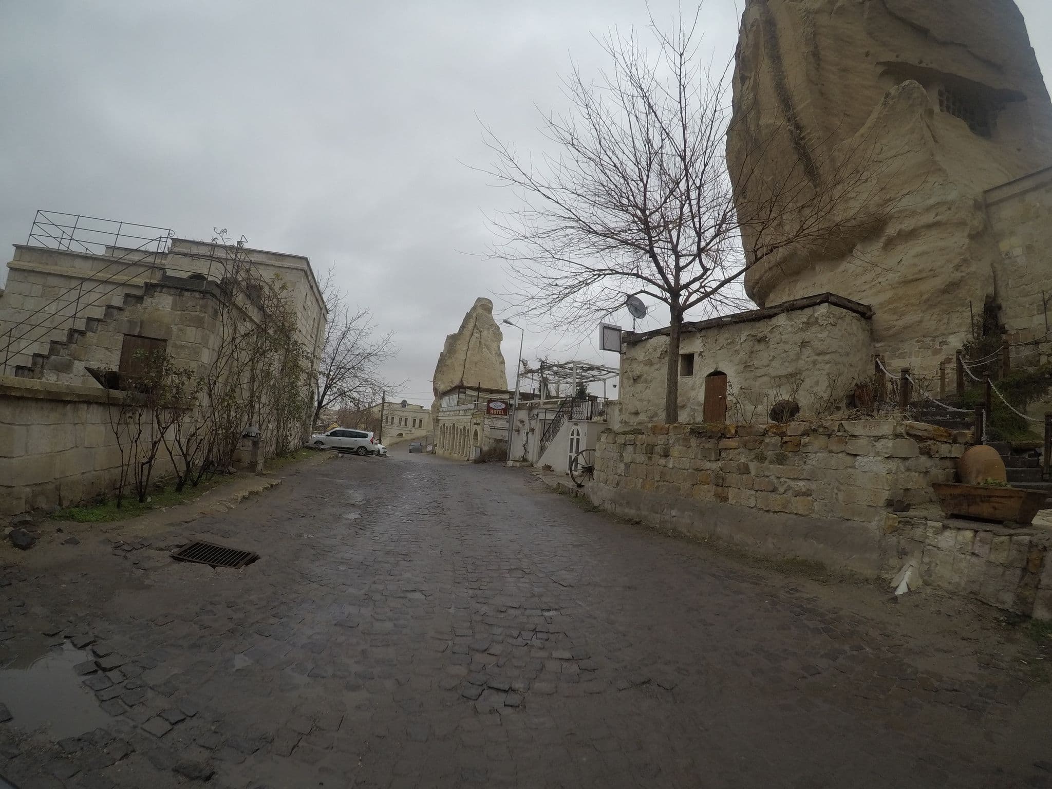 Street view near Unicorn Cave Hotel, Göreme — © chrisbeddow (CC BY-SA · Mapillary)