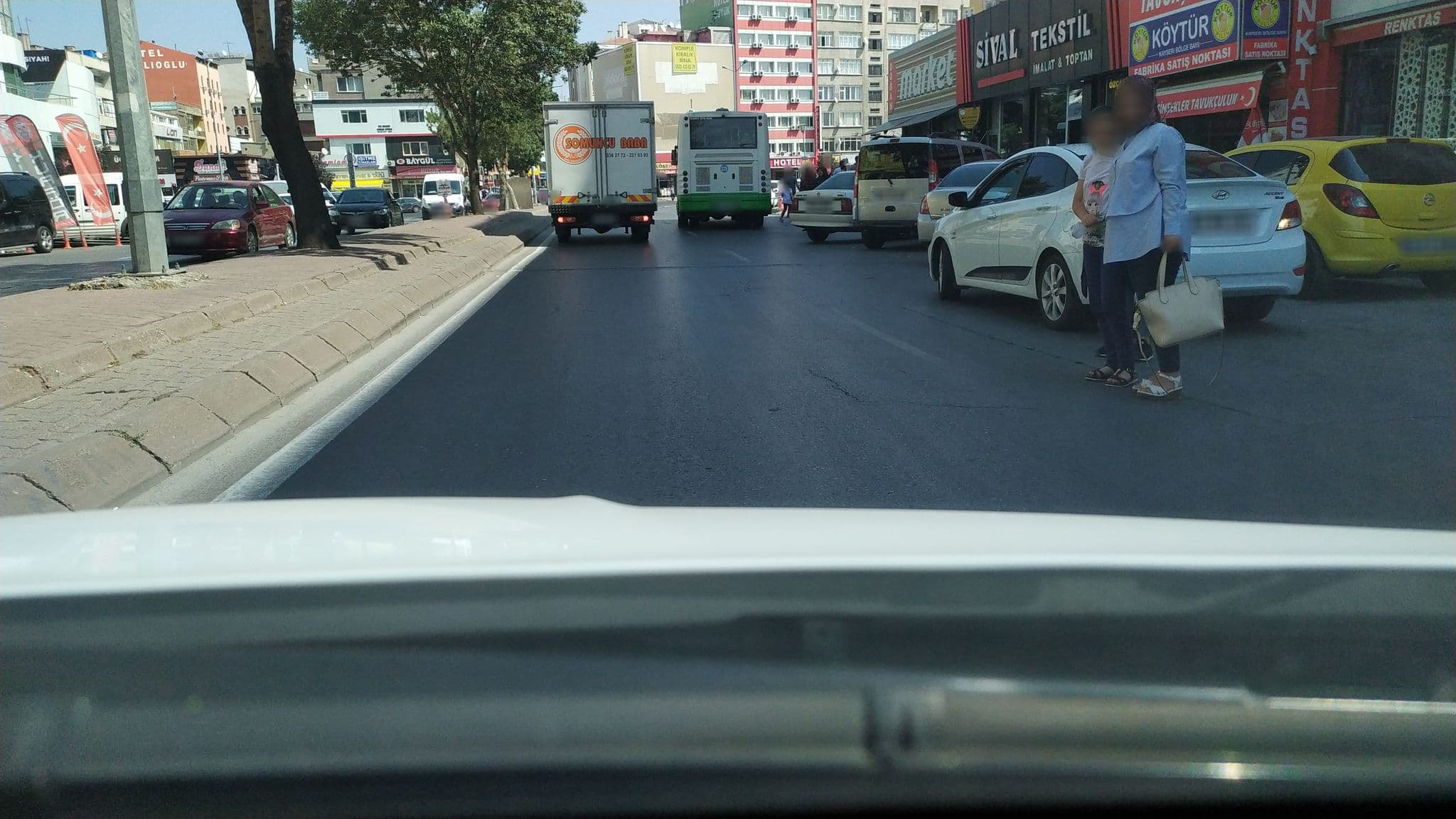 Street view near Grand Eras Hotel, Kayseri — © ozenharun (CC BY-SA · Mapillary)