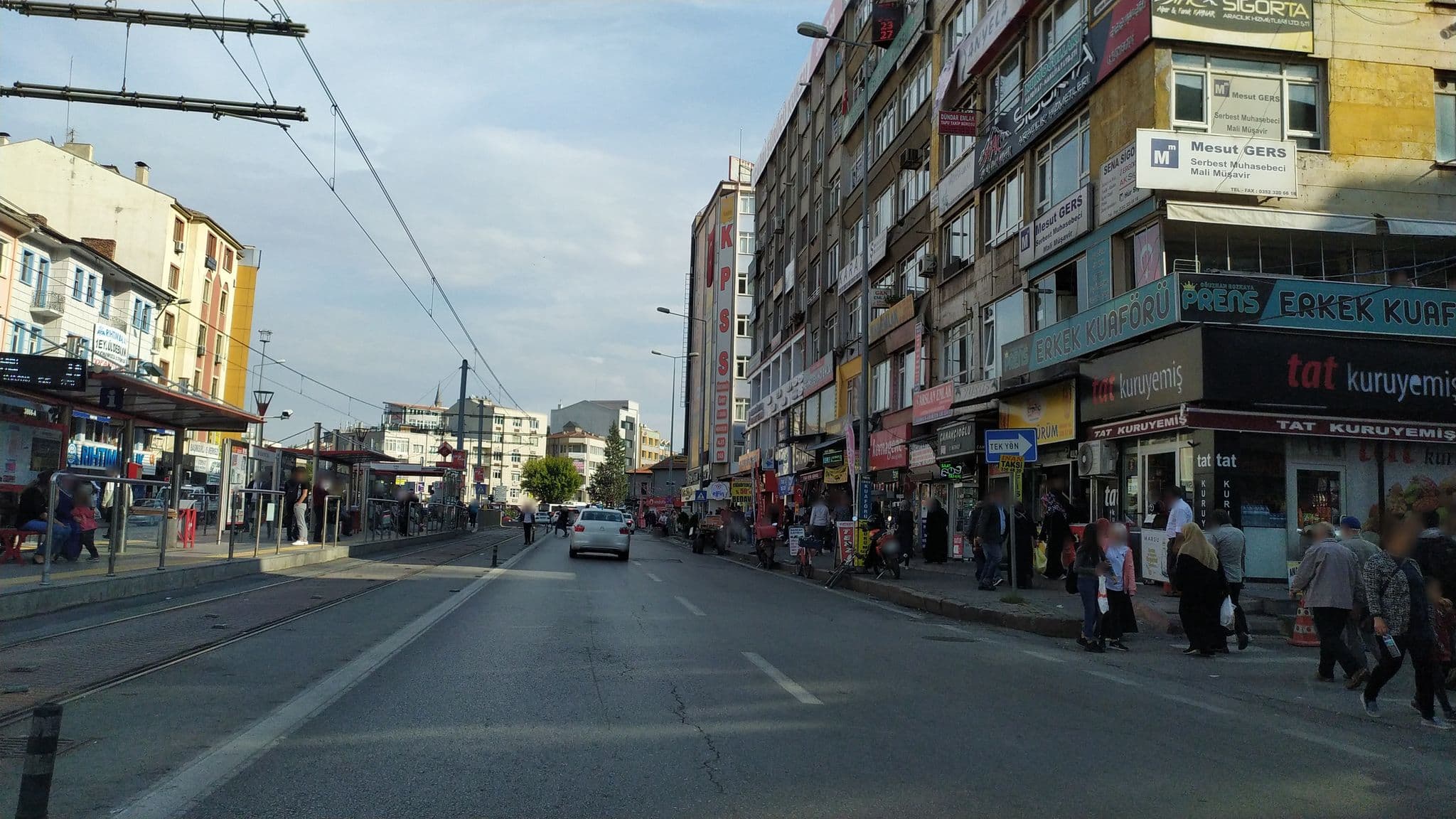 Street view near Murat Otel, Kayseri — © ozenharun (CC BY-SA · Mapillary)