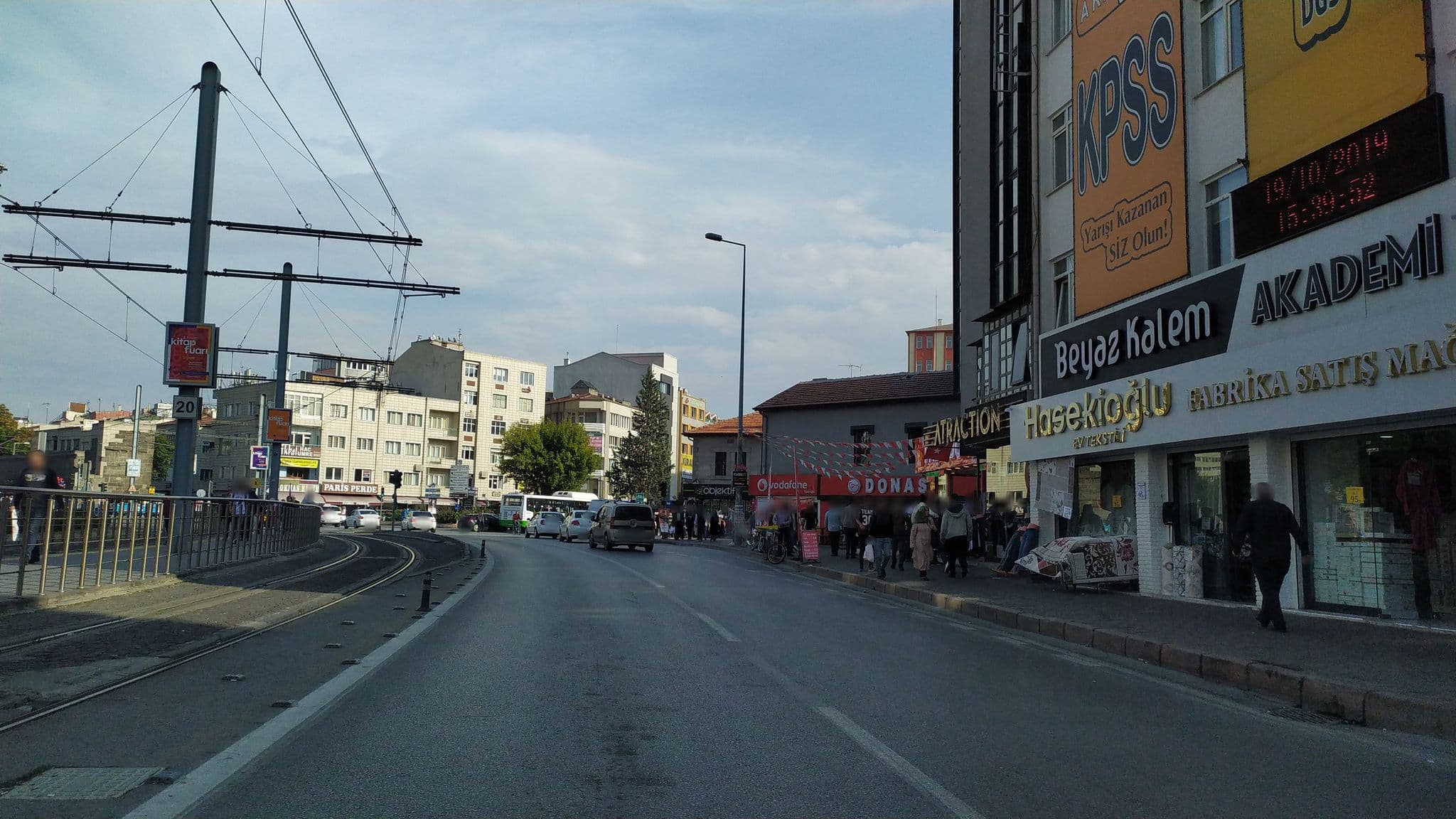 Street view near i H O Otel, Kayseri — © ozenharun (CC BY-SA · Mapillary)