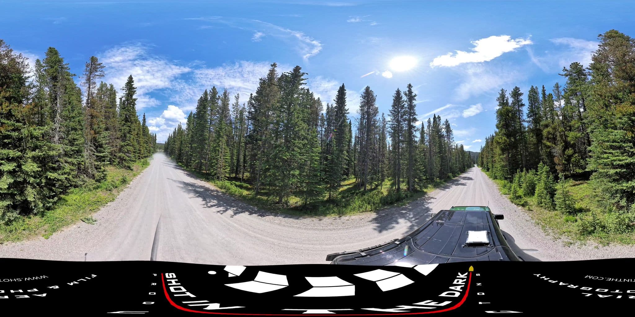Street view near North Ghost Campground, Canmore