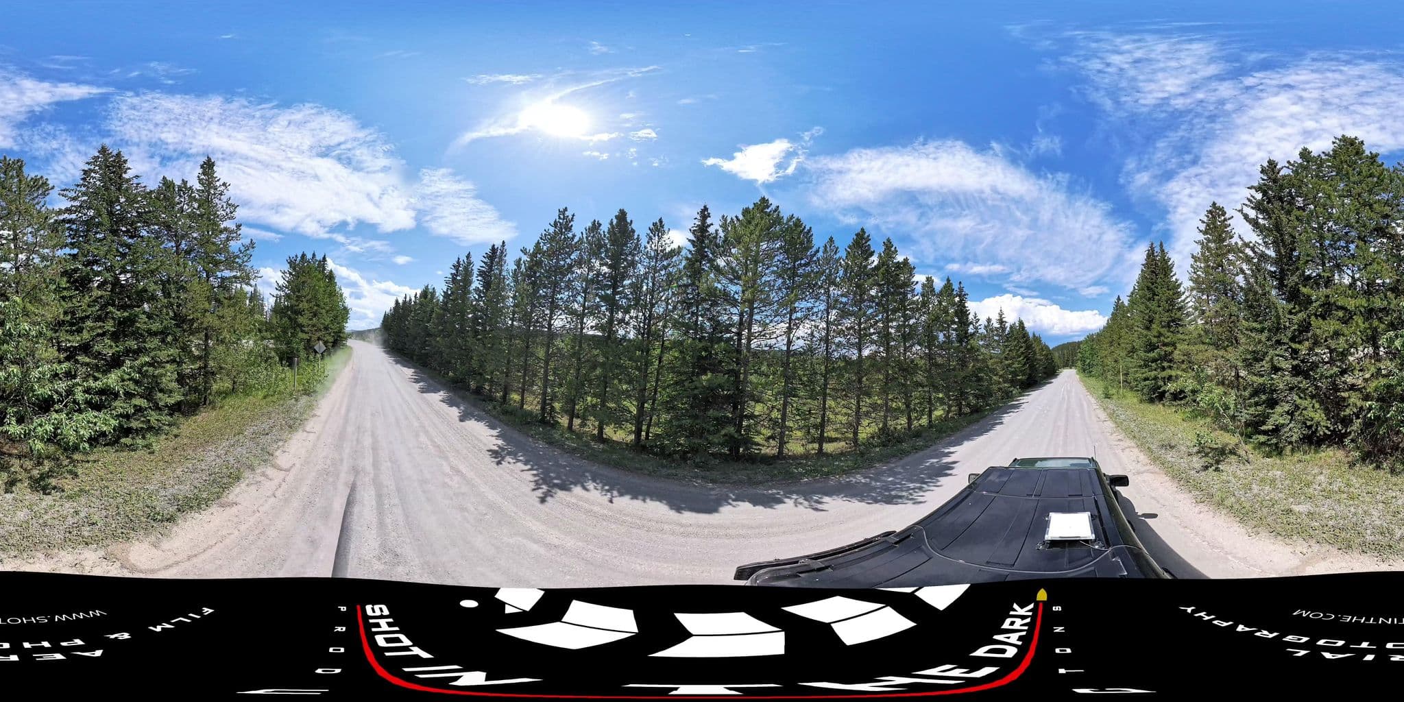 Street view near Ghost Airstrip, Canmore