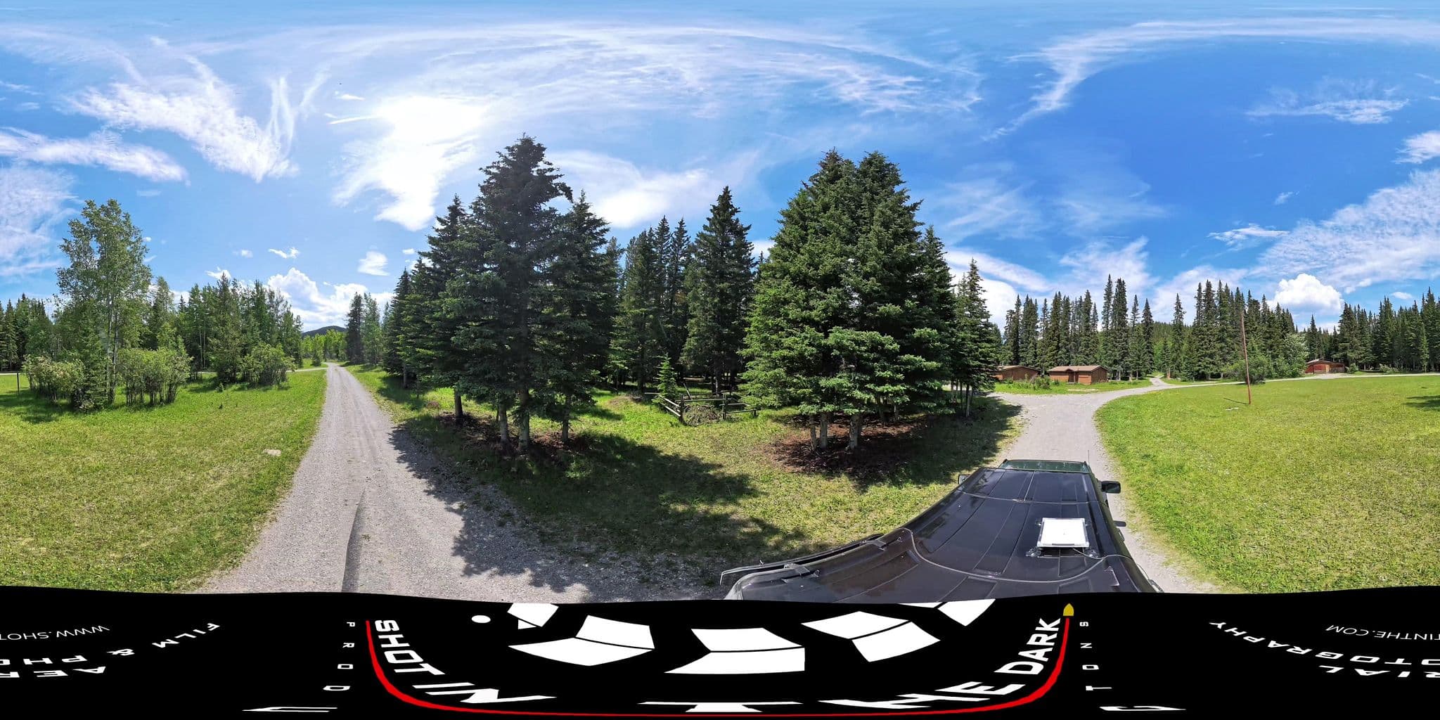 Street view near Girl Guides of Canada Camp Mockingbird, Canmore