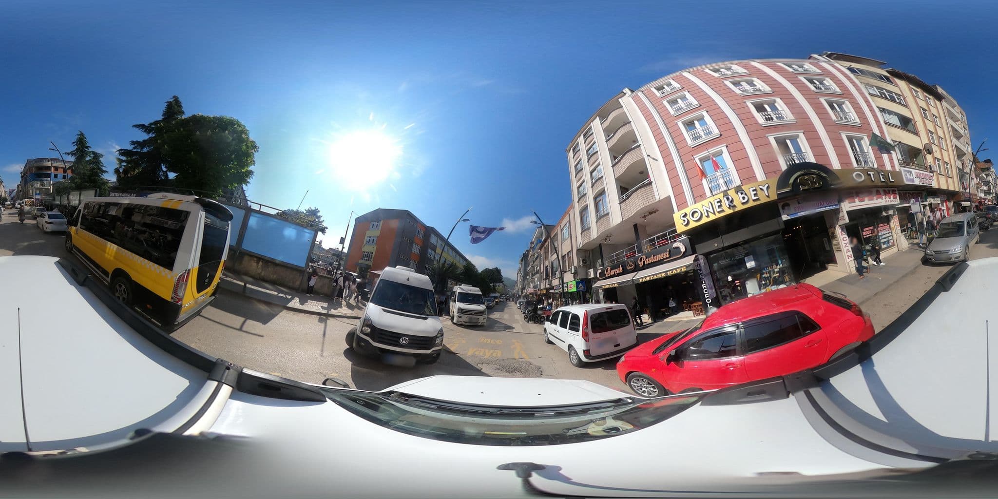 Street view near Soner Bey Otel, Ordu — © cbsordu (CC BY-SA · Mapillary)