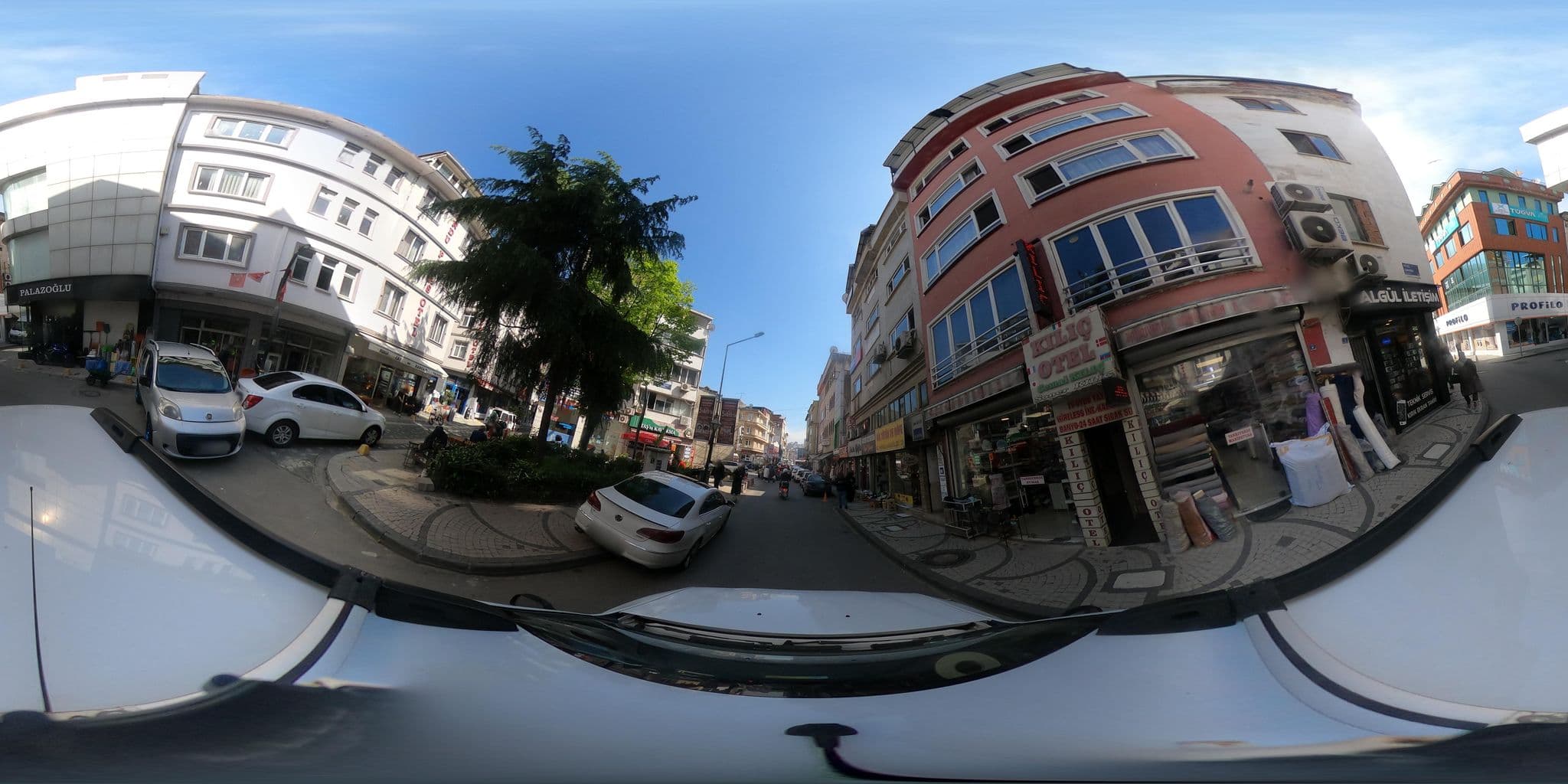 Street view near Ordu Palas Otel, Ordu — © cbsordu (CC BY-SA · Mapillary)