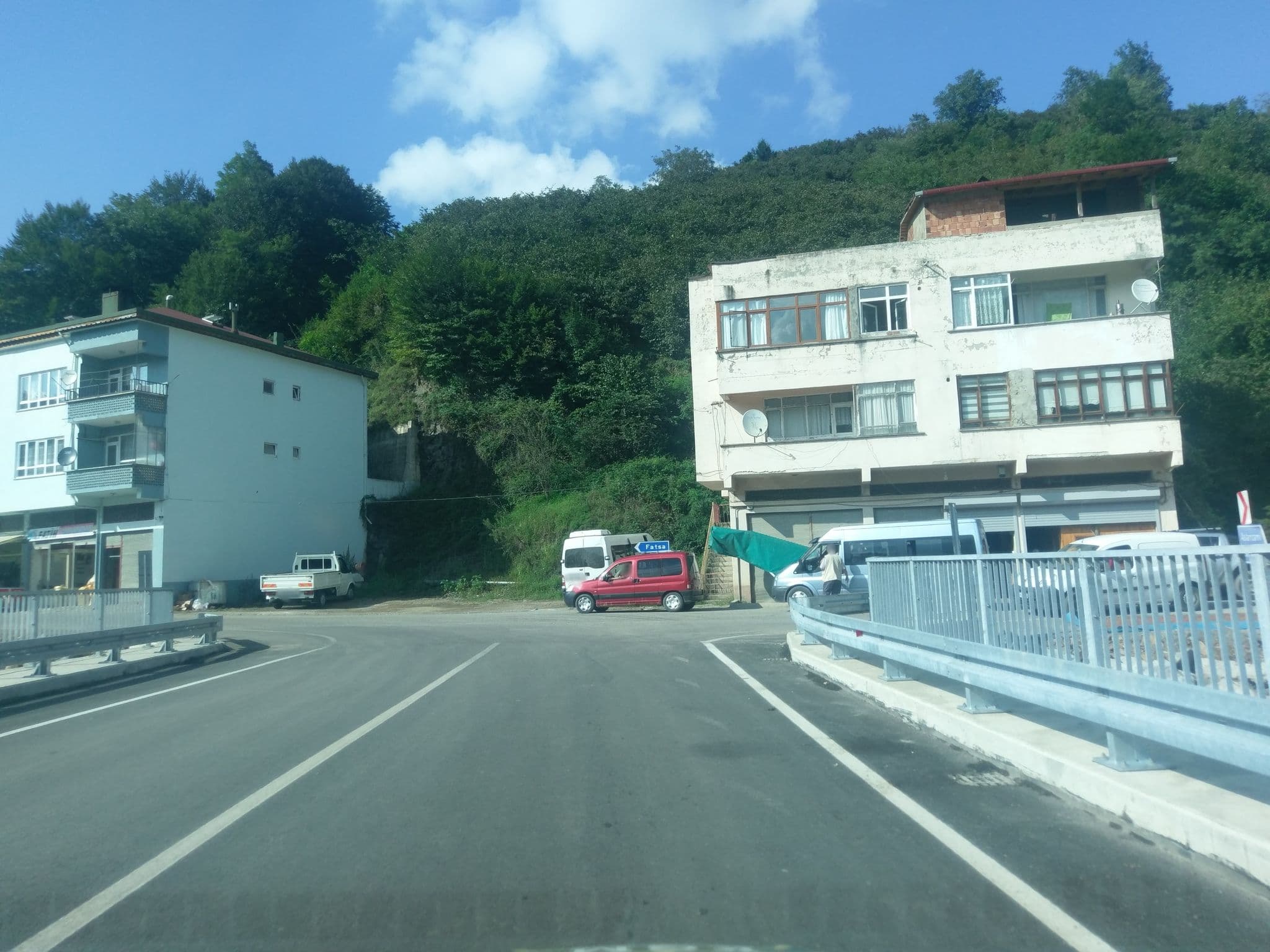 Street view near Fatsa Termal & Spa Otel, Çamaş — © ozkanilyasaksu (CC BY-SA · Mapillary)