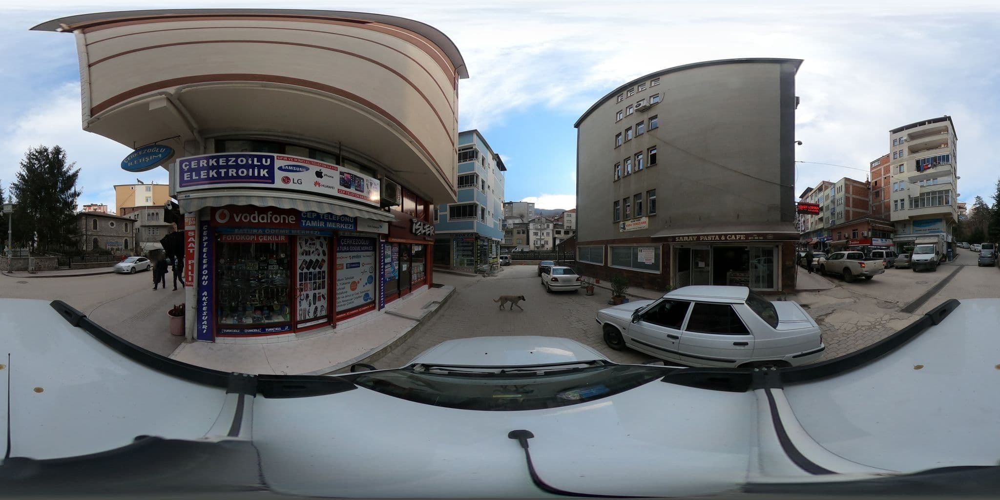 Street view near Kumru Belediye Oteli, Kumru — © cbsordu (CC BY-SA · Mapillary)