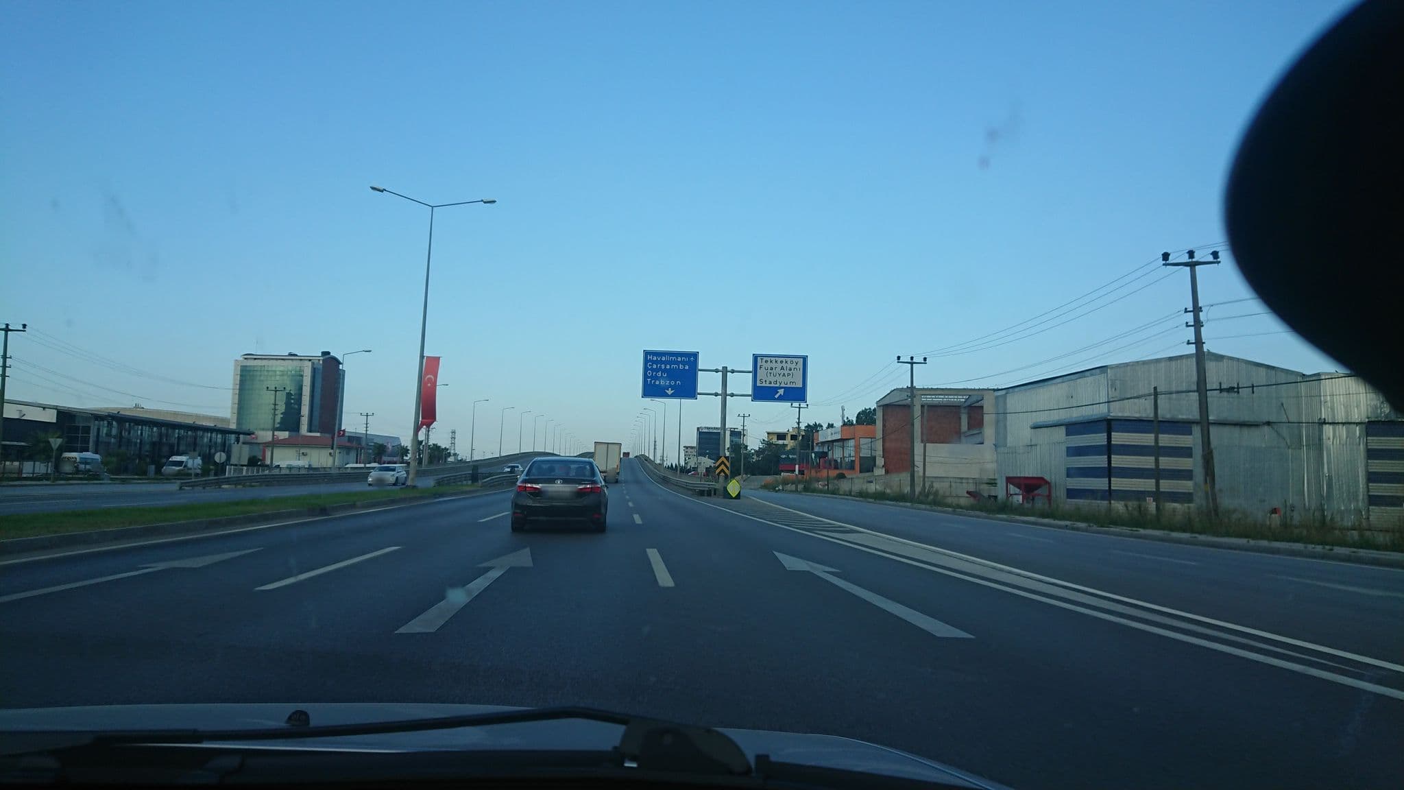 Street view near Park Inn Radisson, Tekkeköy — © kubikanber (CC BY-SA · Mapillary)