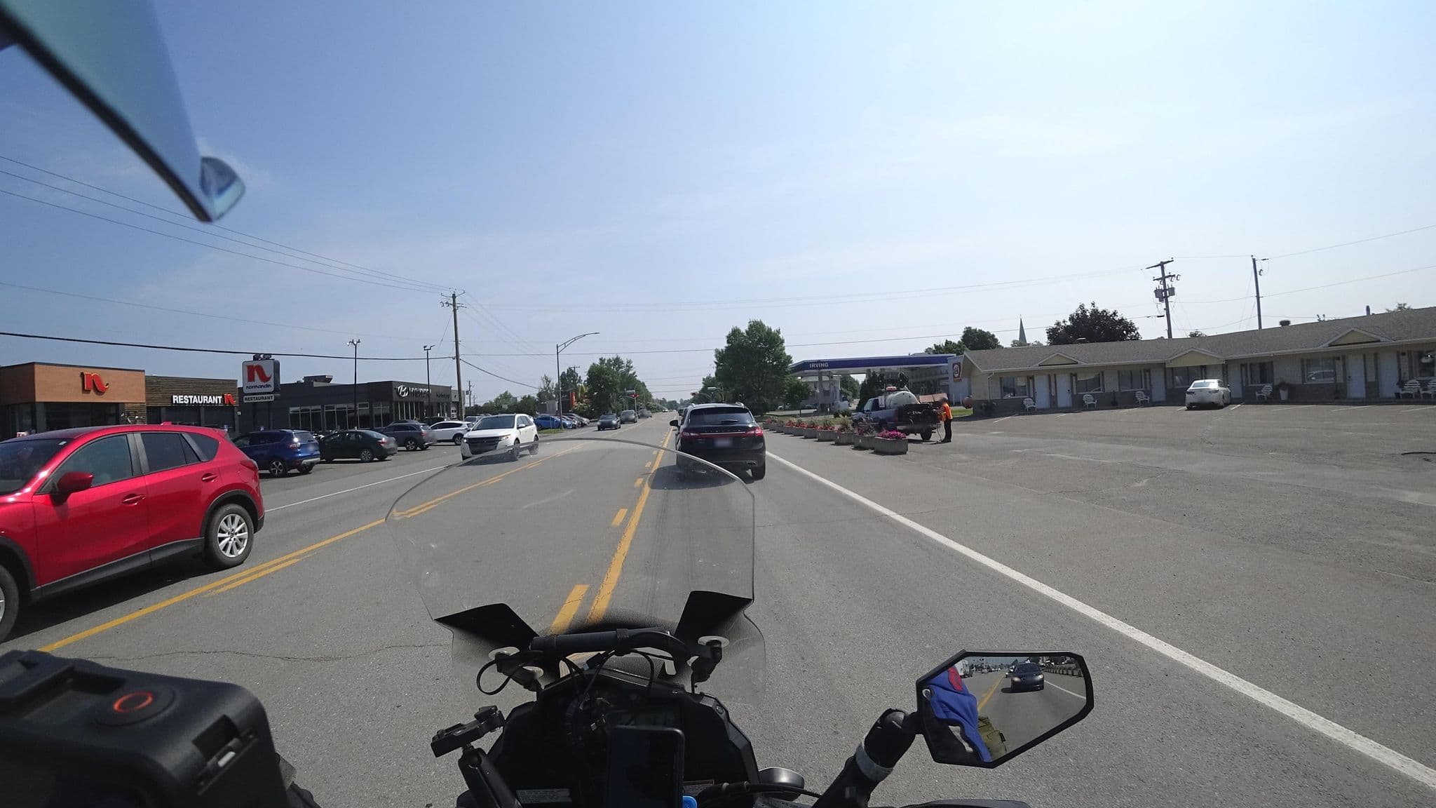Street view near Motel Sympathique, Montmagny — © michelcouturemotomcm (CC BY-SA · Mapillary)