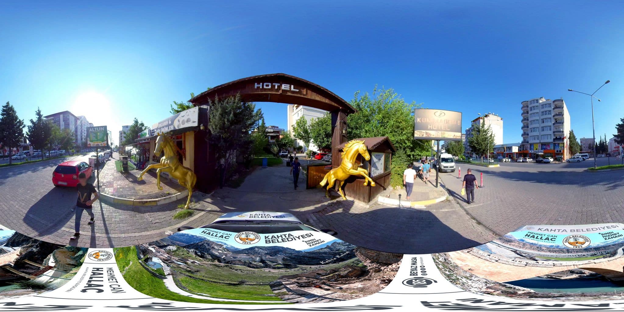Street view near Nemrut Kommagene Hotel, Kâhta — © makro360 (CC BY-SA · Mapillary)