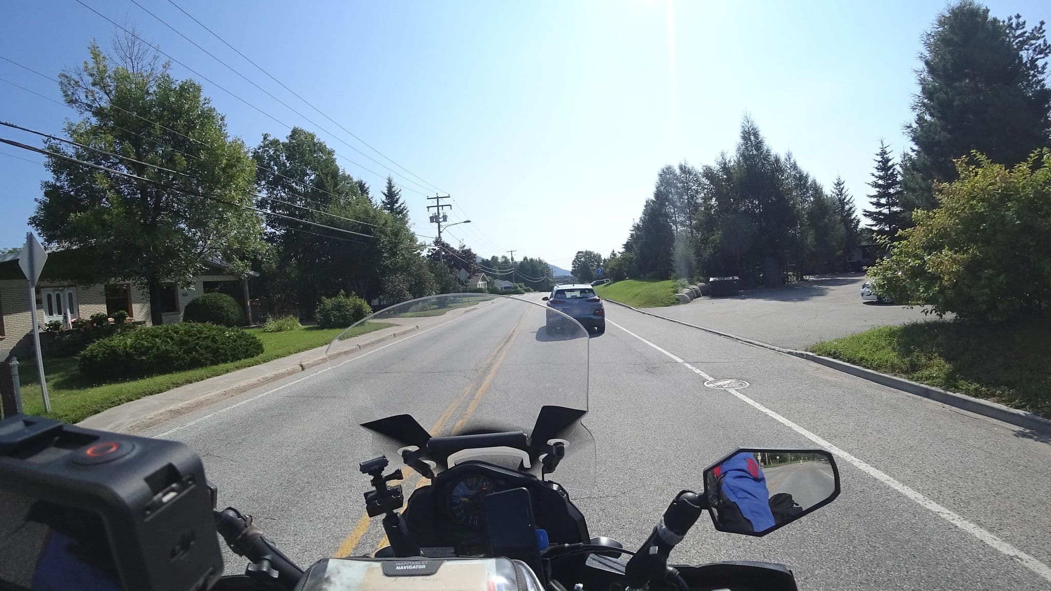 Street view near Aux portes du soleil, Baie-Saint-Paul — © michelcouturemotomcm (CC BY-SA · Mapillary)