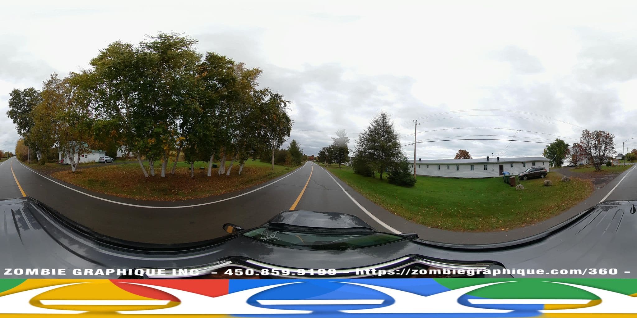 Street view near Motel La Baleine, Baie-Saint-Paul — © zombiegraph (CC BY-SA · Mapillary)