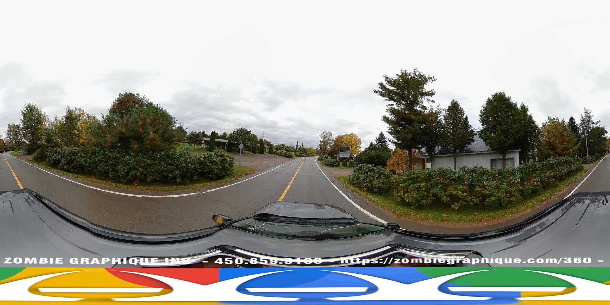Street view near Motel Chalet A Dufour, Baie-Saint-Paul — © zombiegraph (CC BY-SA · Mapillary)