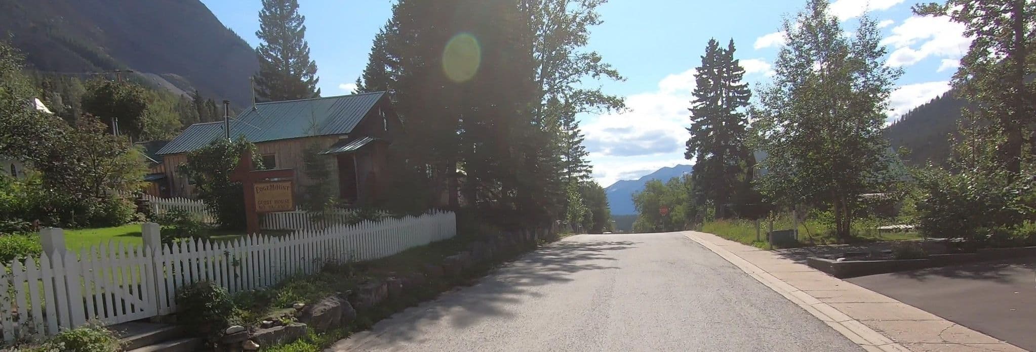 Street view near Edgemount Guest House, Golden