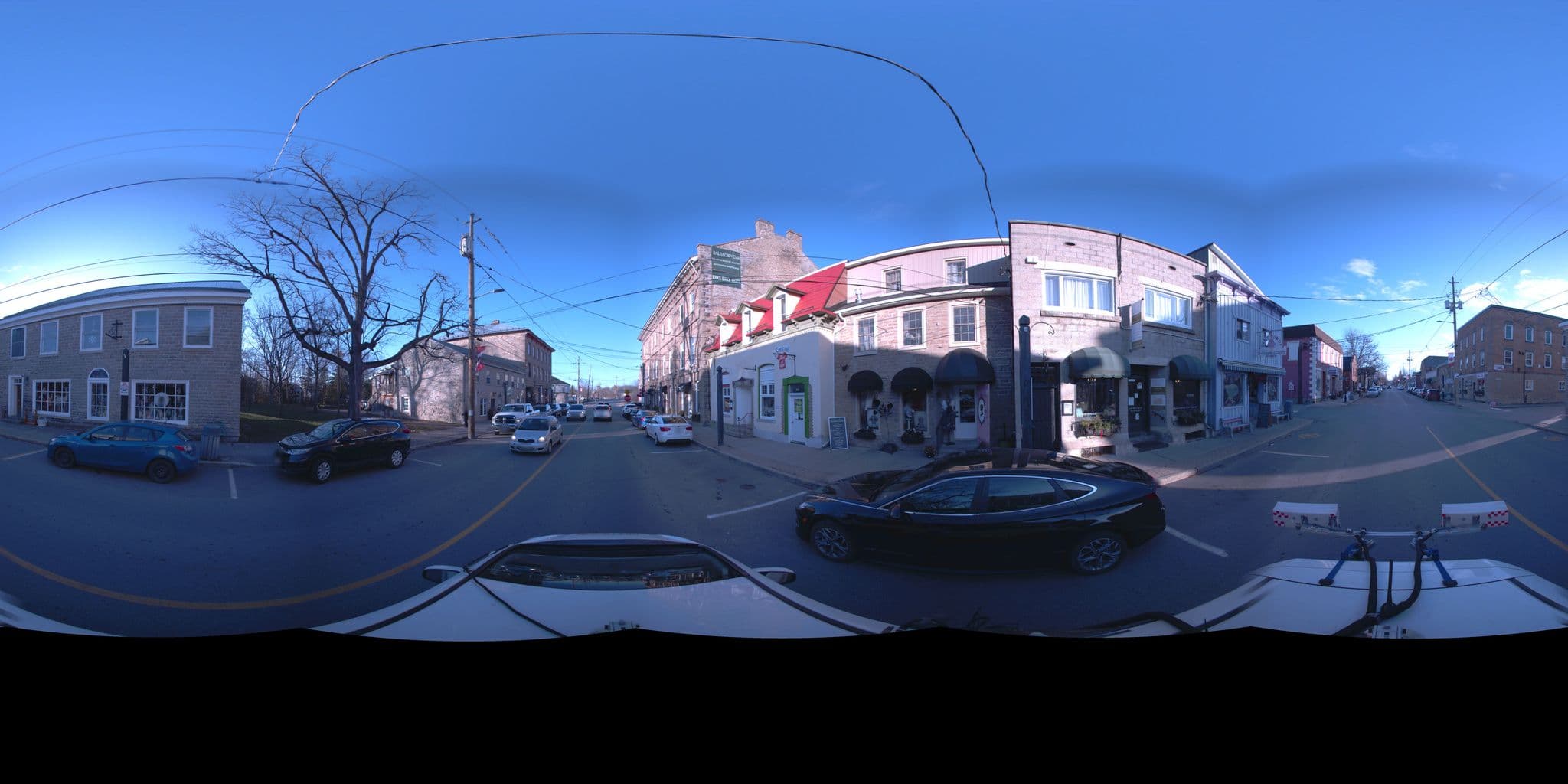 Street view near The Gallery Loft, Smiths Falls — © cholloway (CC BY-SA · Mapillary)