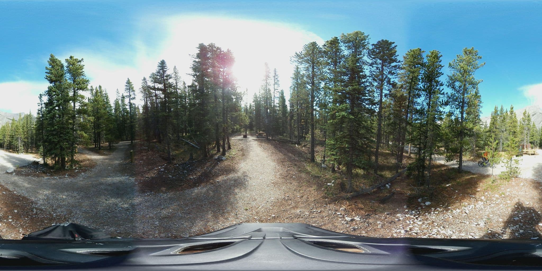 Street view near Romulus Equestrian, Canmore