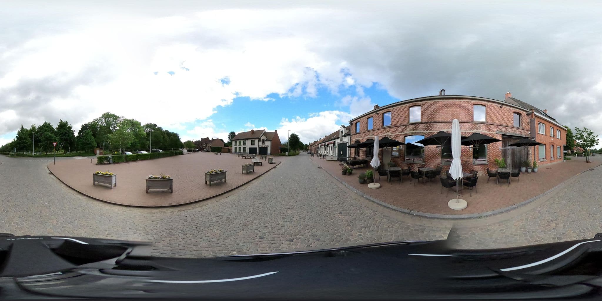 Street view near Vakantiewoning 't Peenhof, Westouter — © gptm (CC BY-SA · Mapillary)
