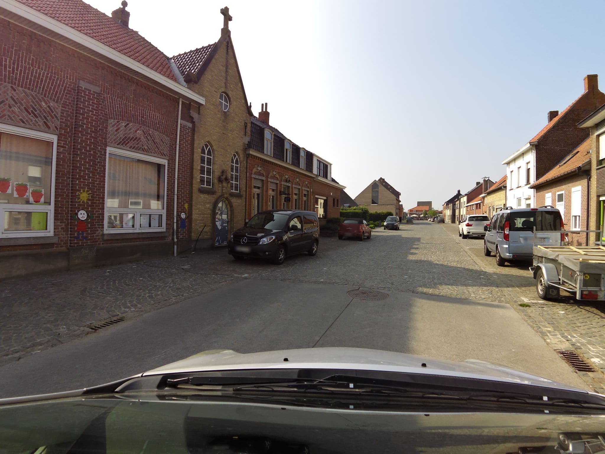 Street view near B&B 't Oud schooltje, Westvleteren — © zors1843 (CC BY-SA · Mapillary)