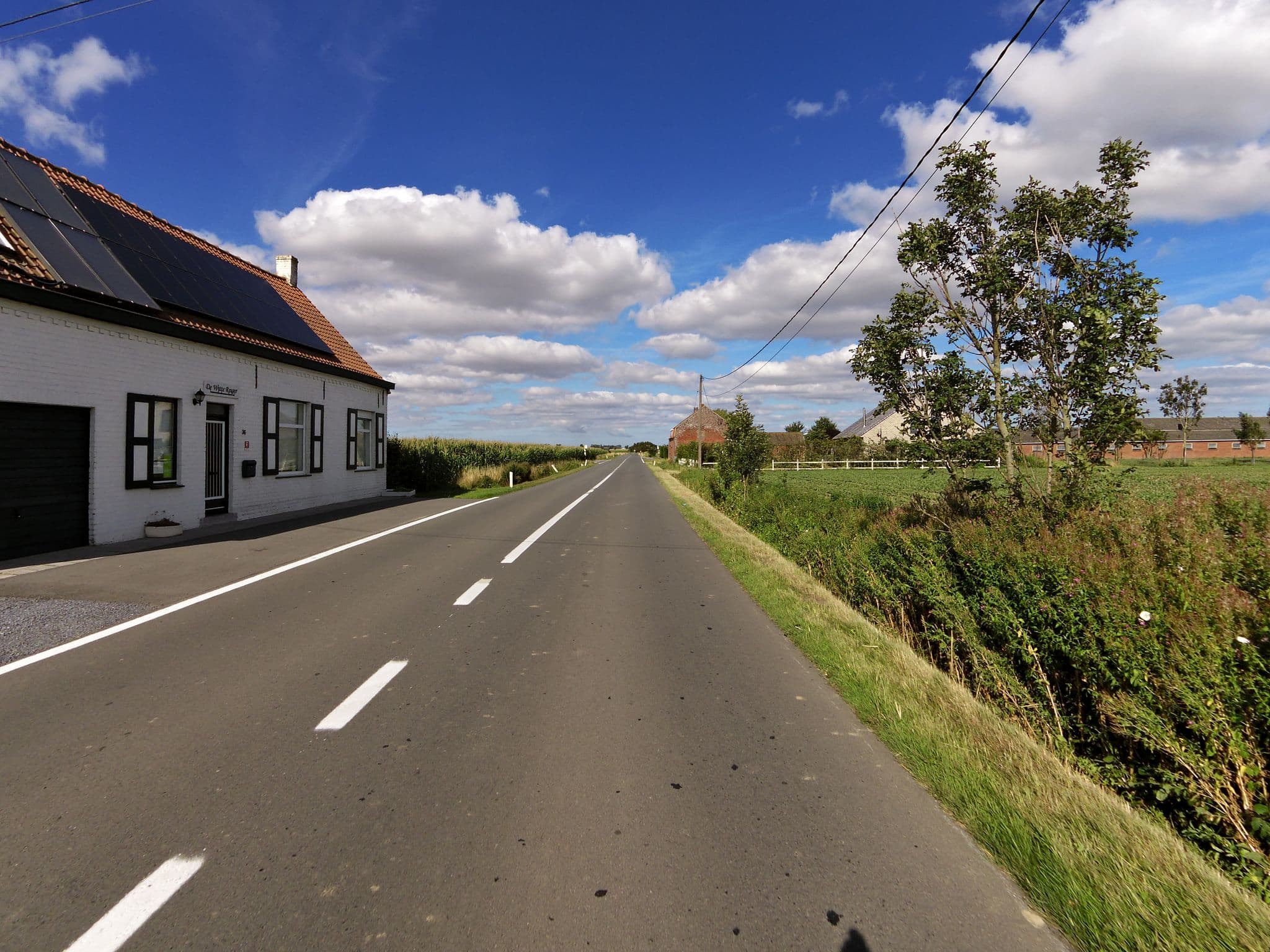 Street view near De Witte Reiger, Roesbrugge-Haringe — © zors1843 (CC BY-SA · Mapillary)