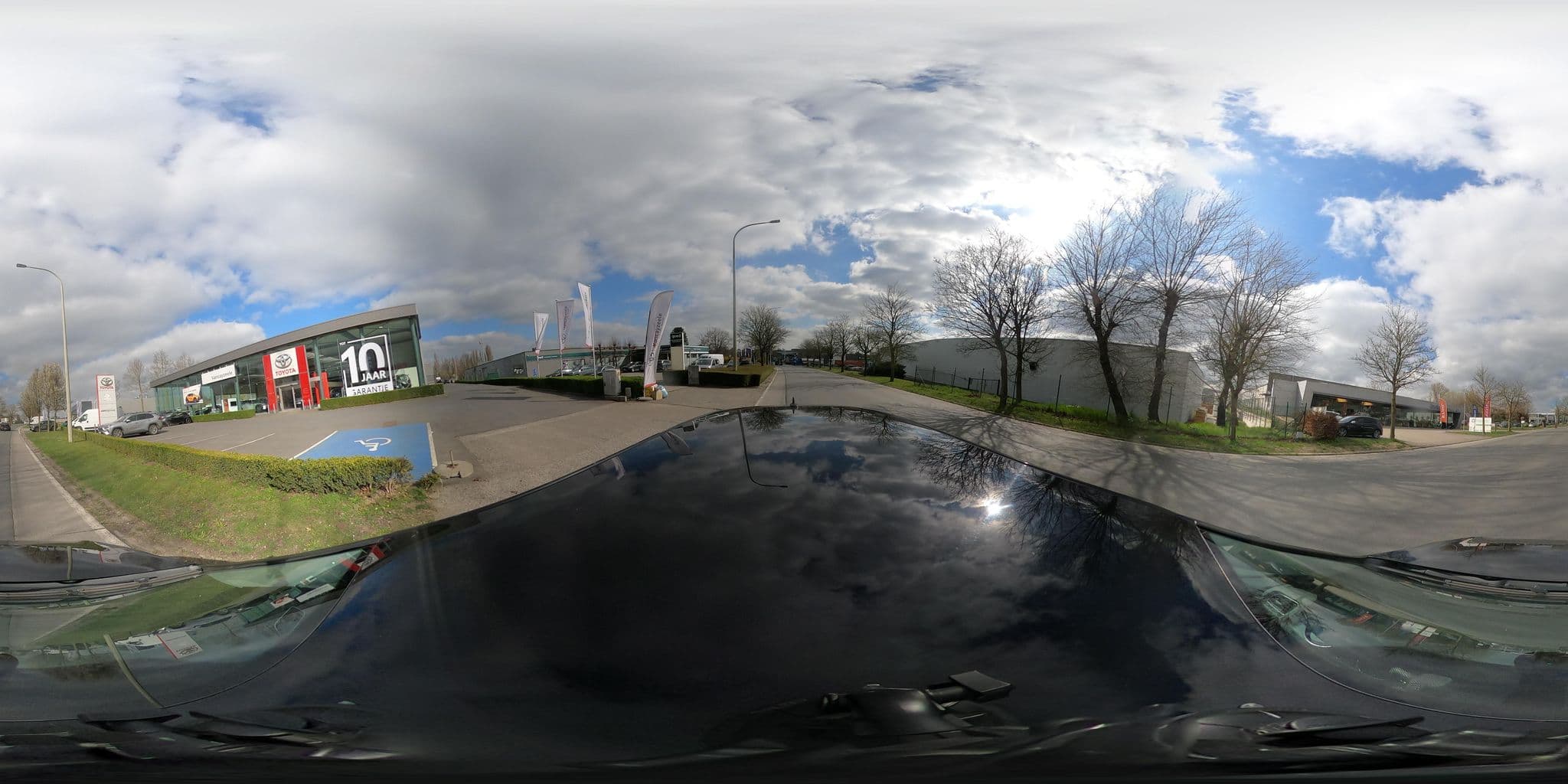 Street view near Youth Ypres Lodge, Sint-Jan — © WVINB (CC BY-SA · Mapillary)
