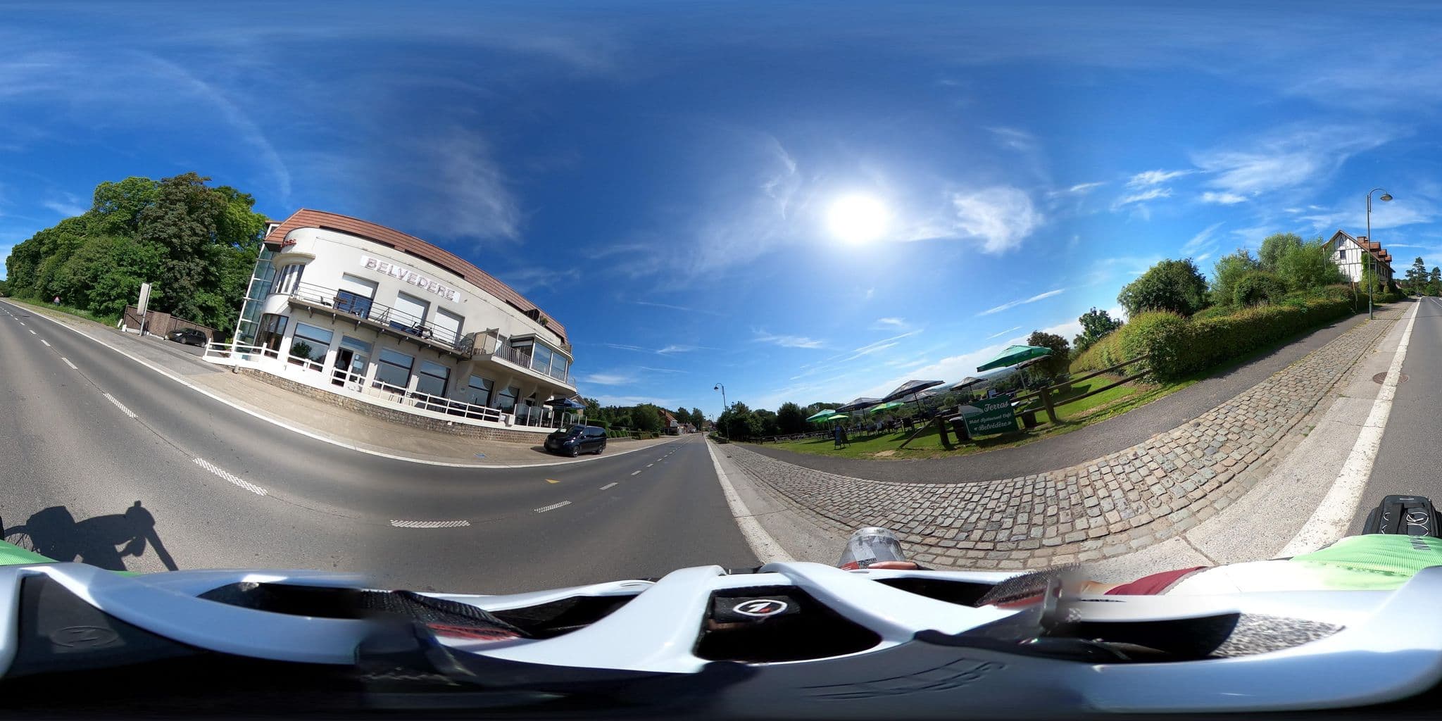 Street view near Belvedère Café - Restaurant - Hotel, Westouter — © Mizuna (CC BY-SA · Mapillary)