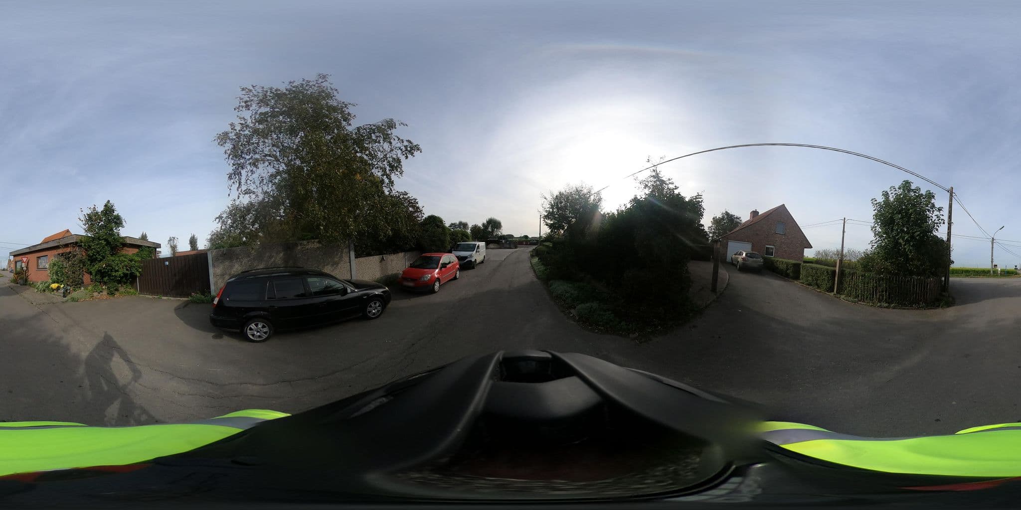 Street view near Vakantiewoning 't Andrehus, Woesten — © LoReninge (CC BY-SA · Mapillary)