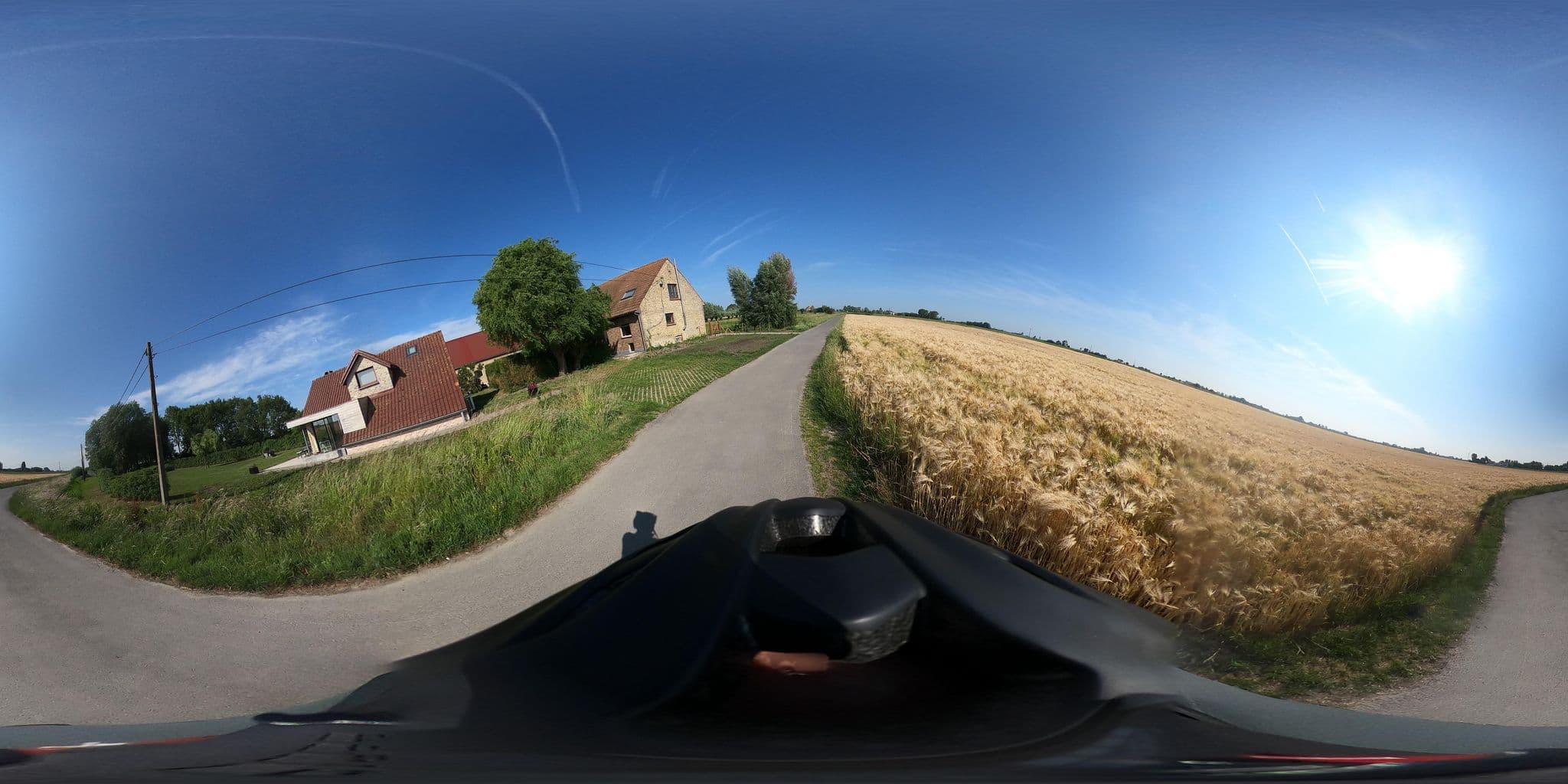Street view near Vakantiehoeve De Noordhoek, Lo — © LoReninge (CC BY-SA · Mapillary)